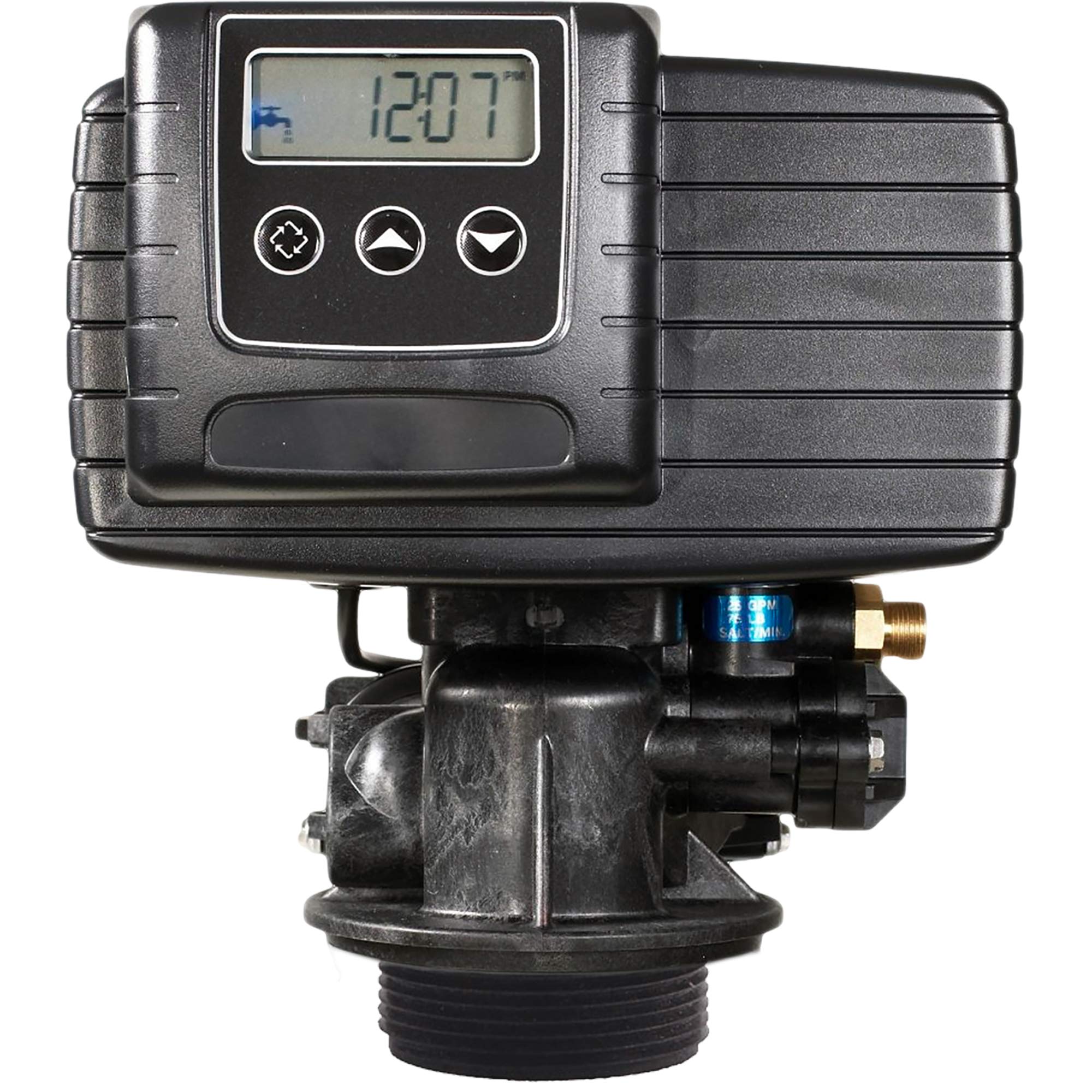 AFWFilters 5600sxt Metered On-demand 48,000 Grain Water Softener with brine tank, bypass and 1" adapters