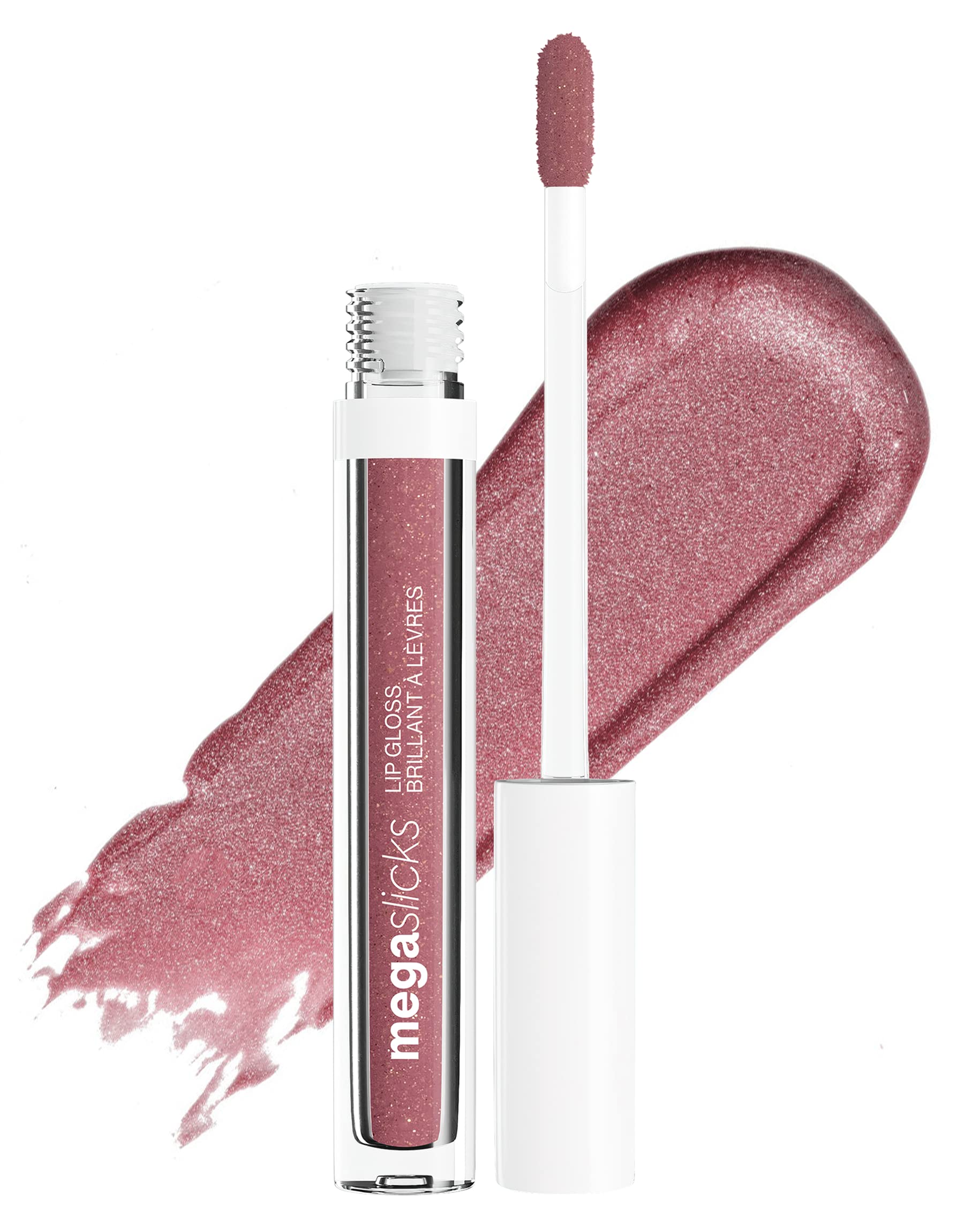 wet n wild MegaSlicks Lip Gloss, Ultra-Glossy, Vitamin-E Enriched, Ultra-Gloss High Shine Moisturizing, Cruelty-Free & Vegan - Red Past Curfew