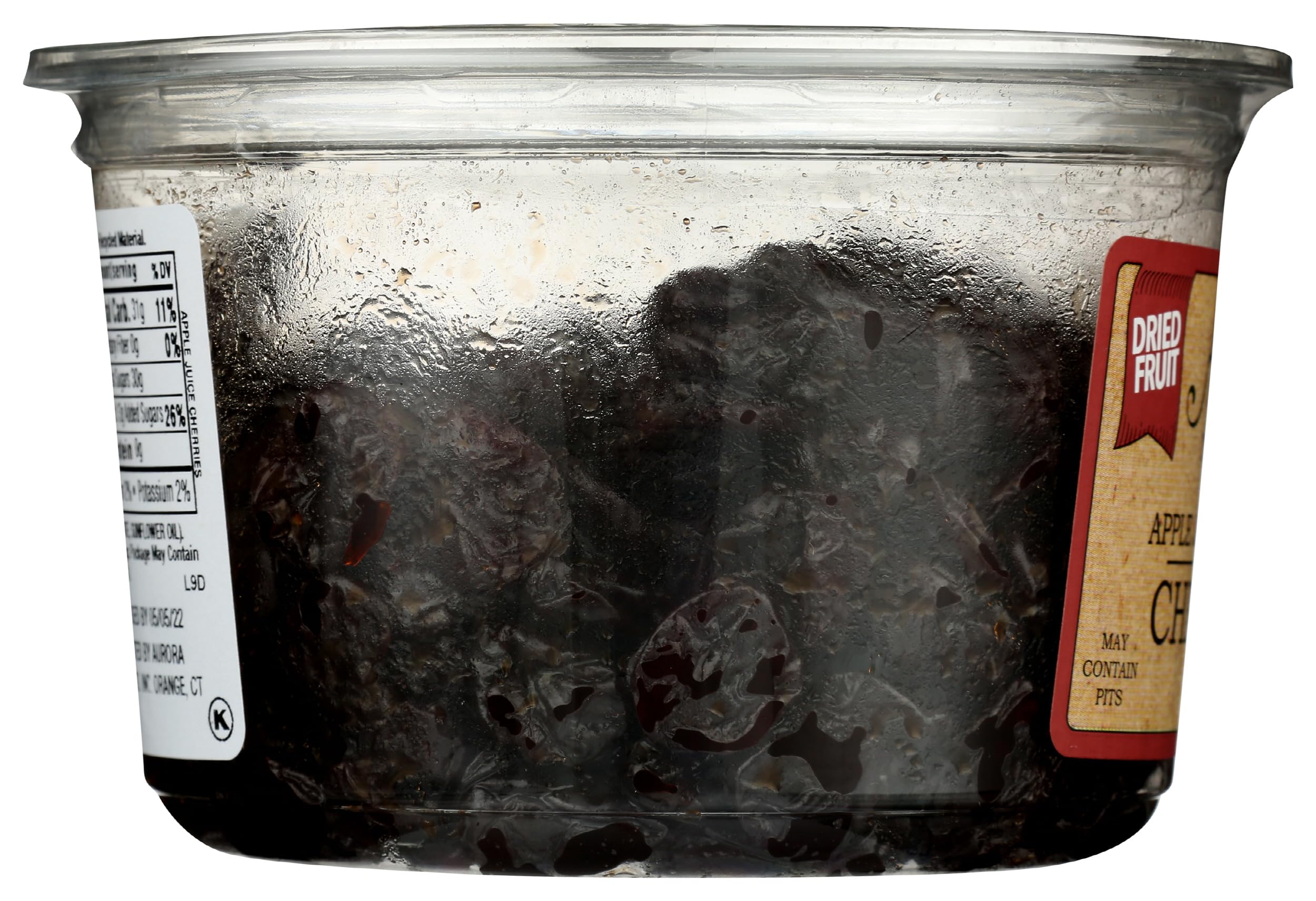 Aurora Natural Products Apple Juice Infused Cherries, 10 Ounce