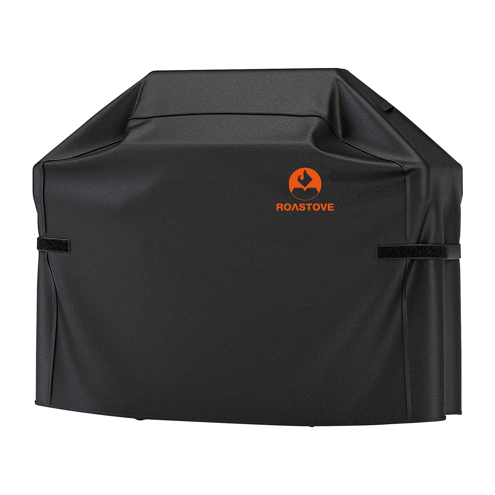 Roastove BBQ Grill Cover, 600D Heavy Duty Oxford Fabric Grill Cover for Weber,Brinkmann,Char Broil etc.(UV & Dust & Water Resistant, Weather Resistant, Rip Resistant)(60" L x 28" W x 44" H, Black)