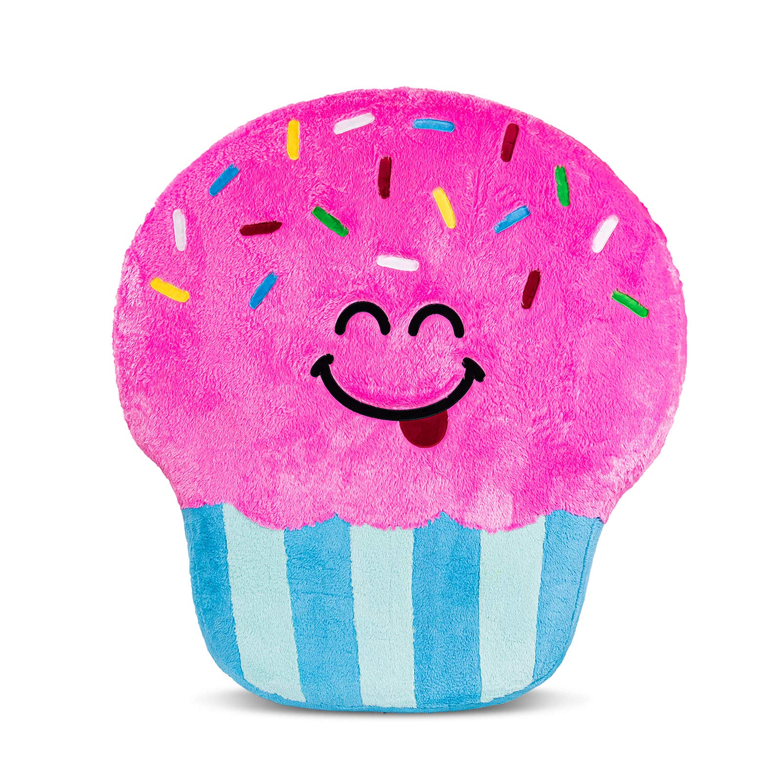Good Banana Cupcake Floor Floatie, Kids’ Round Floor Pillow Seating, Soft Comfortable Cushion, Inflatable Seat,Fun & Colorful Decor for Bedroom, Playroom, Reading Nook,Living Room & Dorm Room, Multi