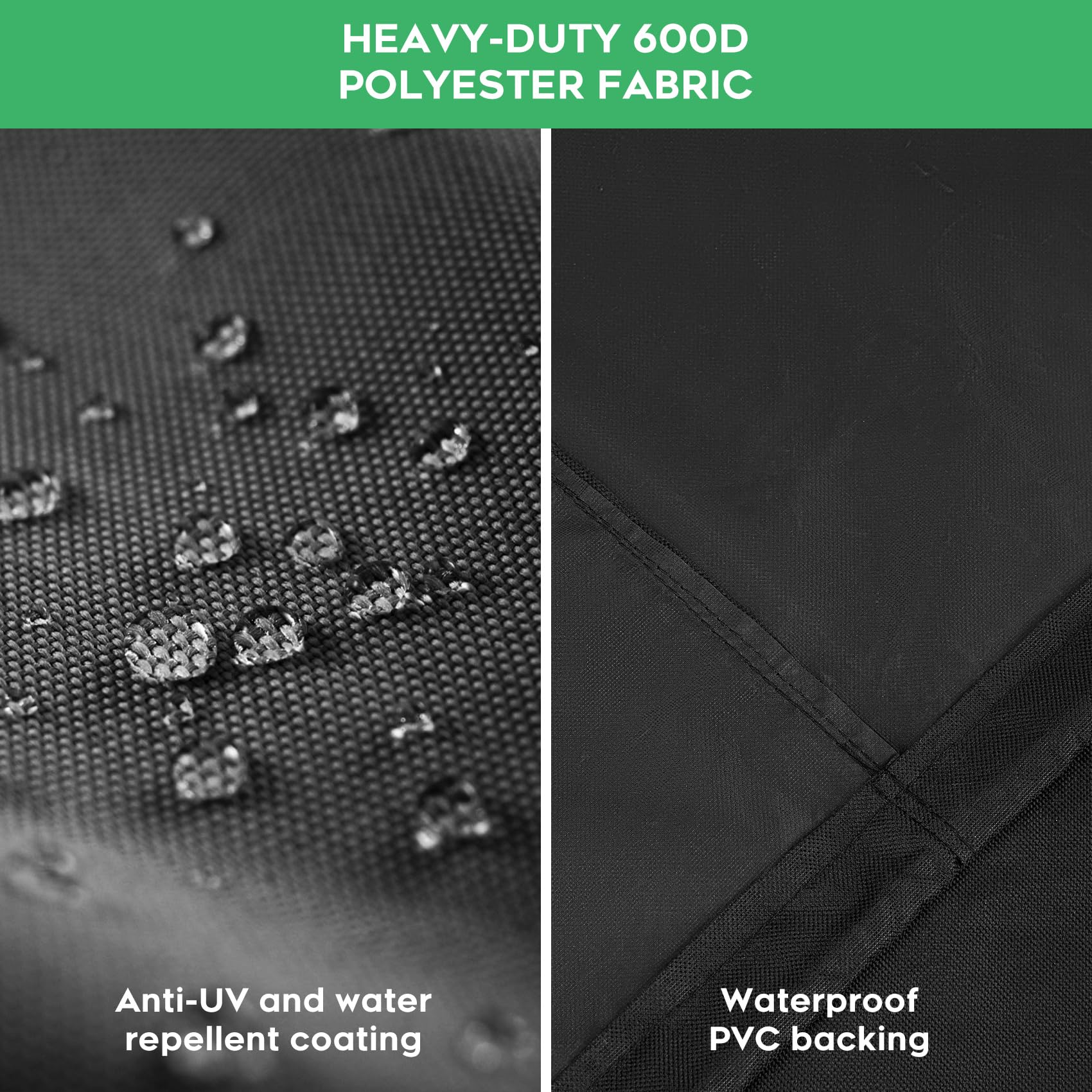 EZ-DONGTENG Heavy-Duty 600D Grill Cover fit for Weber Slate 36" Flat Top Griddle Grill，3400120 Weber Slate 36" Griddle Outdoor Waterproof Griddle Cover