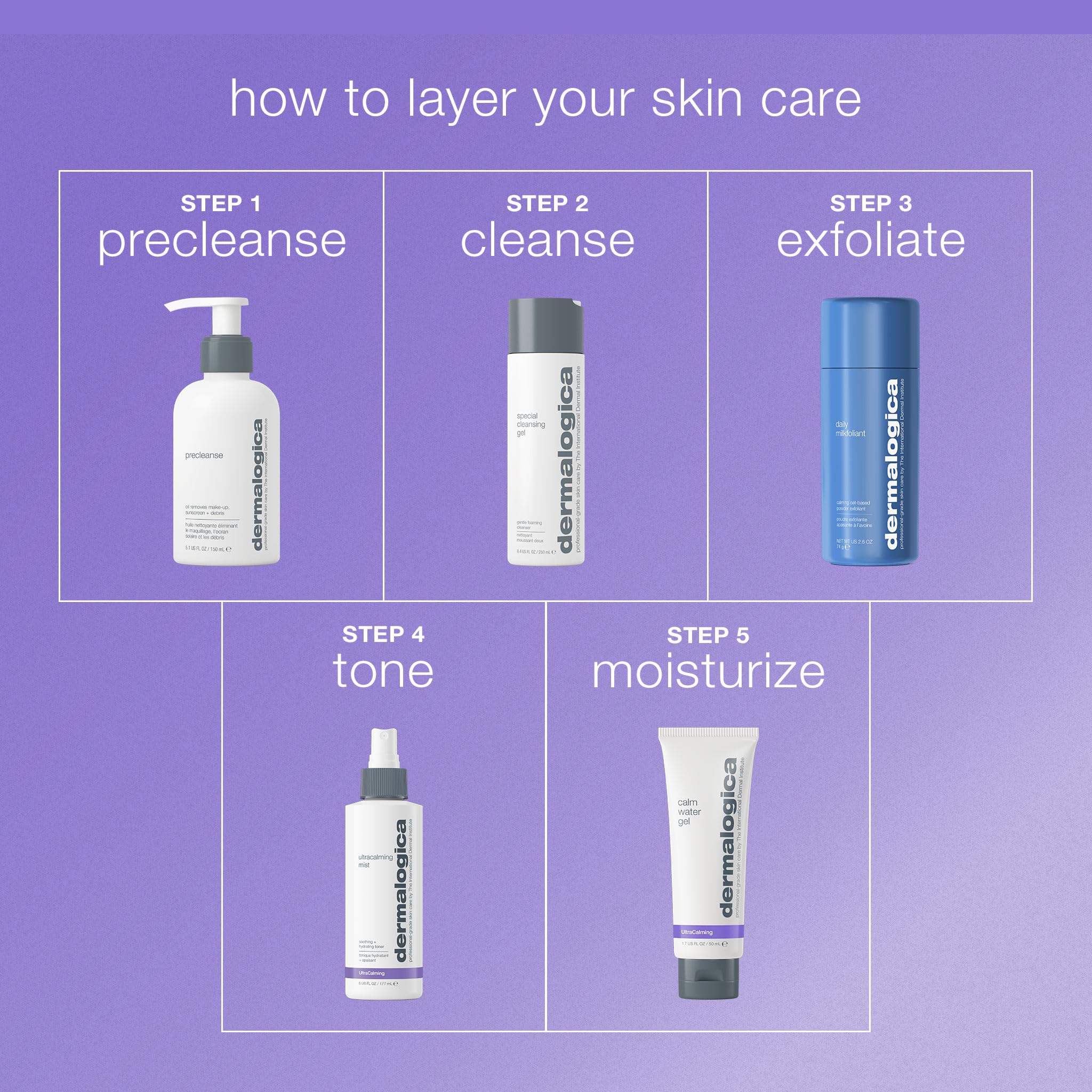 Dermalogica Calm Water Gel, Weightless Face Moisturizer for Sensitive Skin - Help Support Healthy Moisture Balance with Lavender Essential Oil, 1.7 Fl Oz