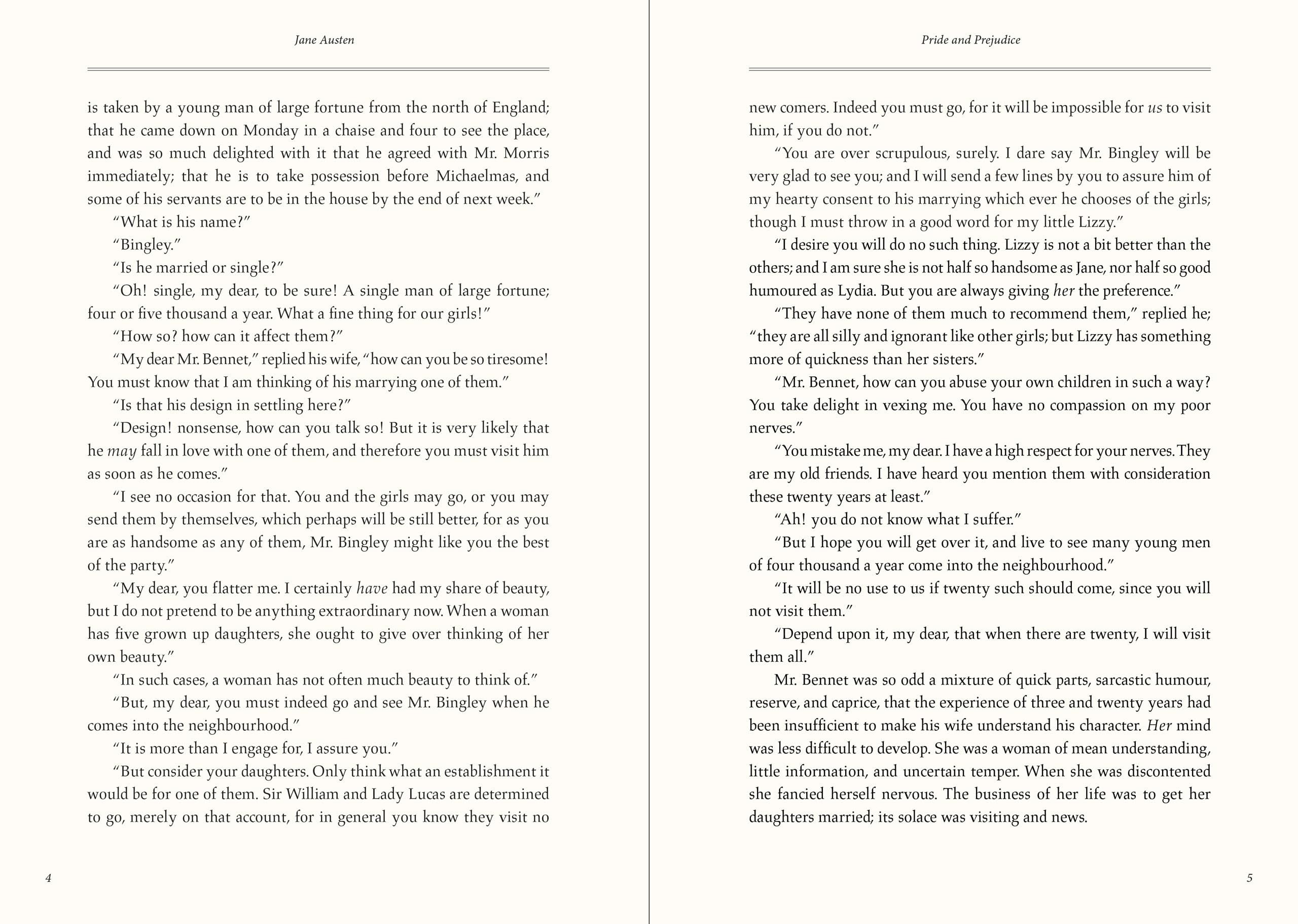 Pride and Prejudice (Masterpiece Library Edition)
