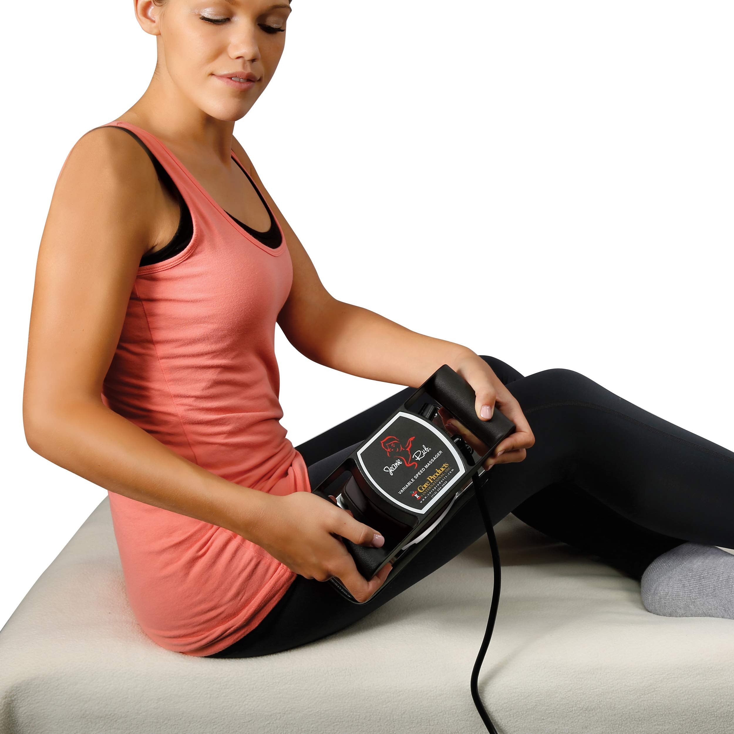 Core Products Jeanie Rub Variable Speed Massager - Fleece Cover Combo