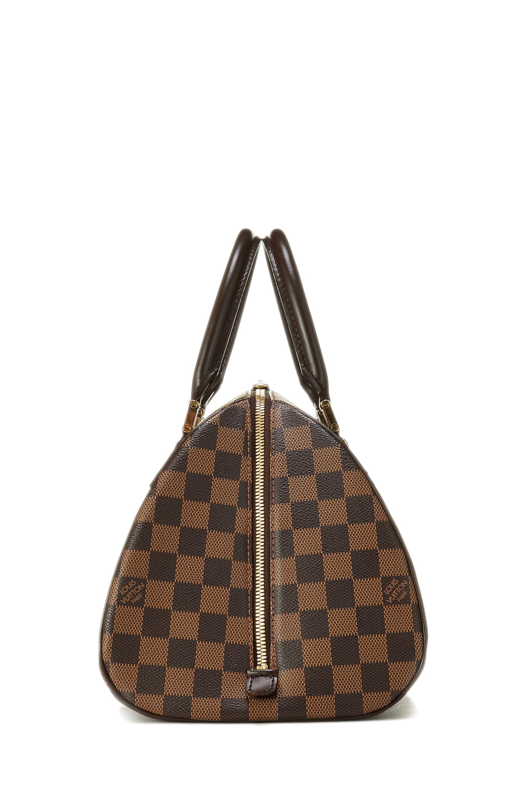 Louis Vuitton, Pre-Loved Damier Ebene Ribera MM, Brown