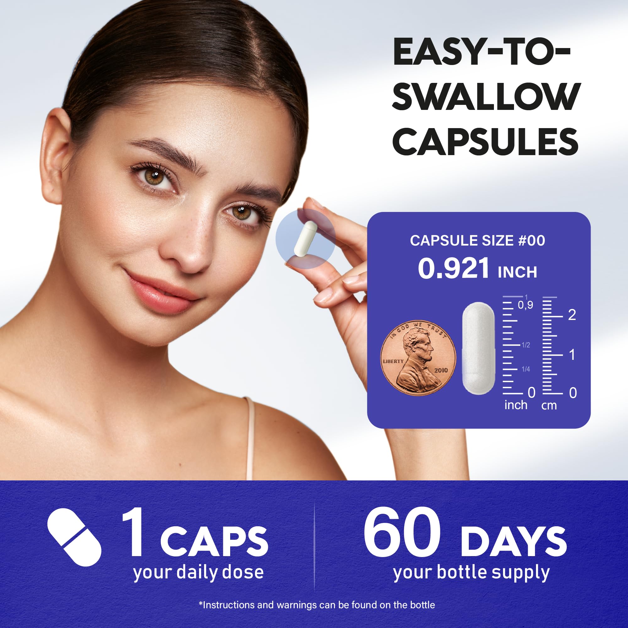 Cortisol Supplement for Women - Holy Basil | Ashwagandha | Rhodiola | L-Theanine - Plant-Based Hormone Balance - Mood, Focus & Sleep Support - Made in USA - Vegan, Non-GMO - 60 Capsules for 2 Months