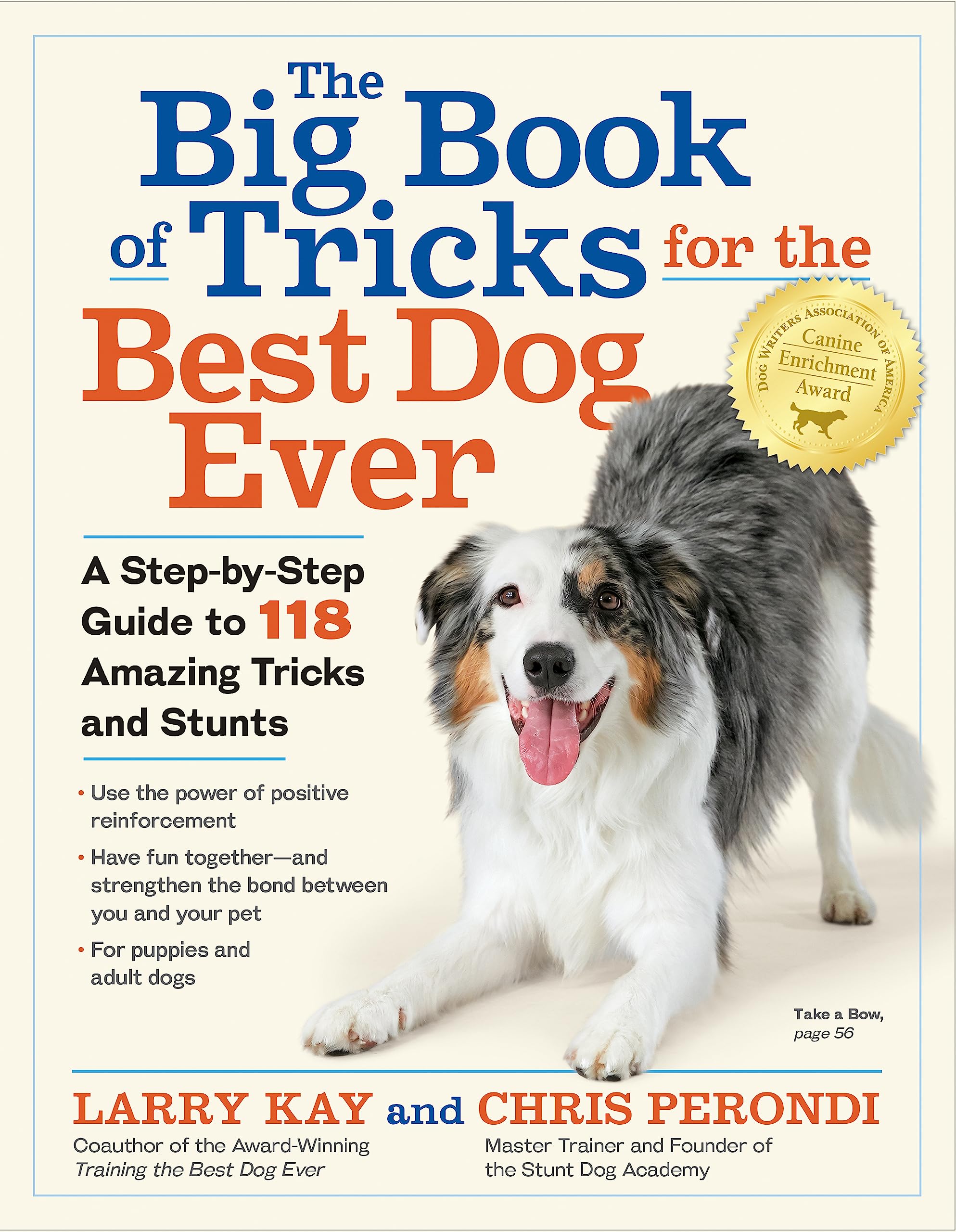 The Big Book of Tricks for the Best Dog Ever: A Step-by-Step Guide to 118 Amazing Tricks and Stunts
