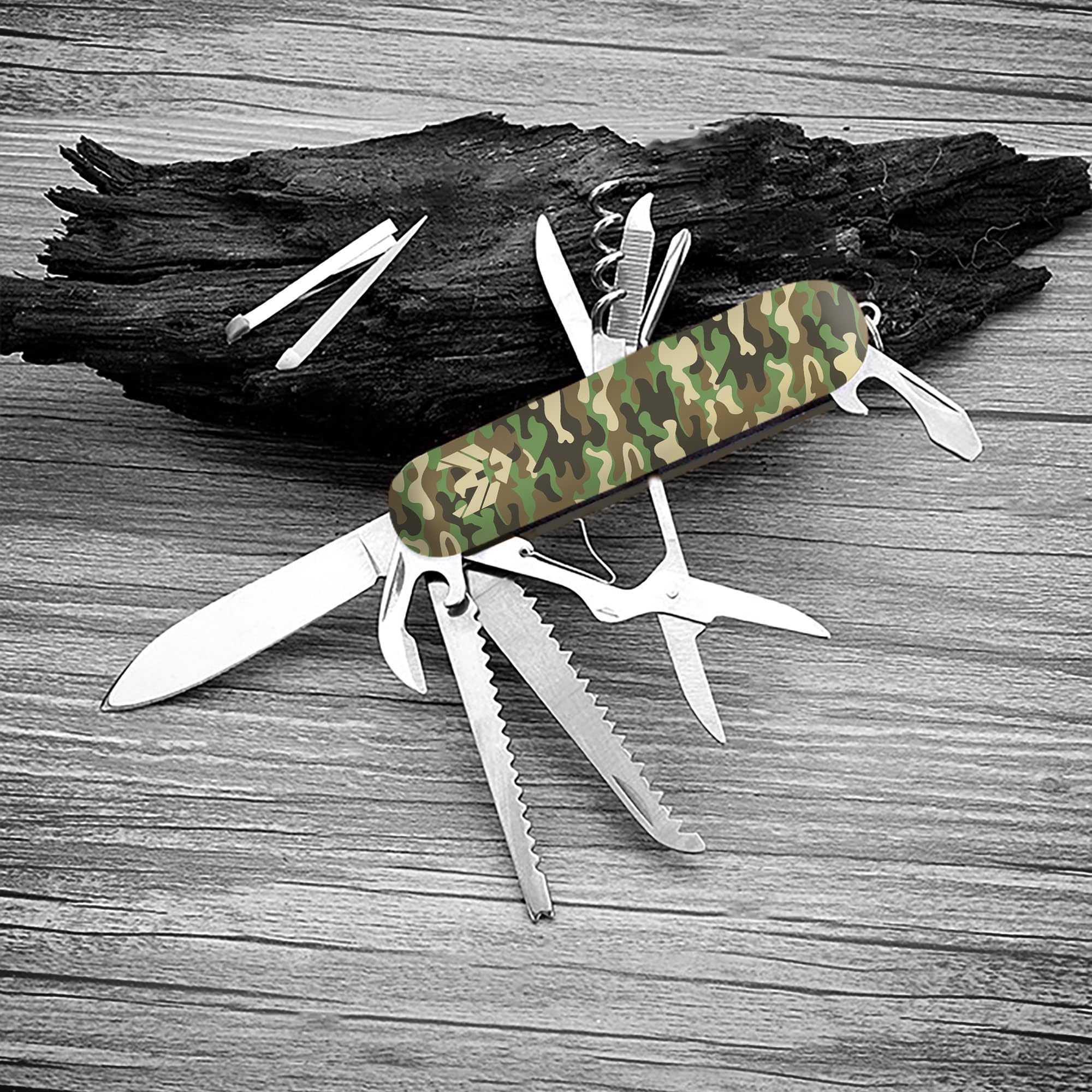 Swiss Eagle Premium Quality Classic Multi-Tool Army Knife - Packs 30 Tools Pocket knife - Multitool