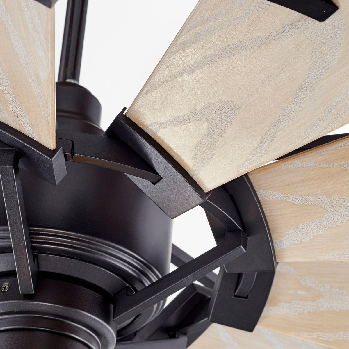 Quorum International Windmill 60" Ceiling Fan - Noir - 96015-69, Black