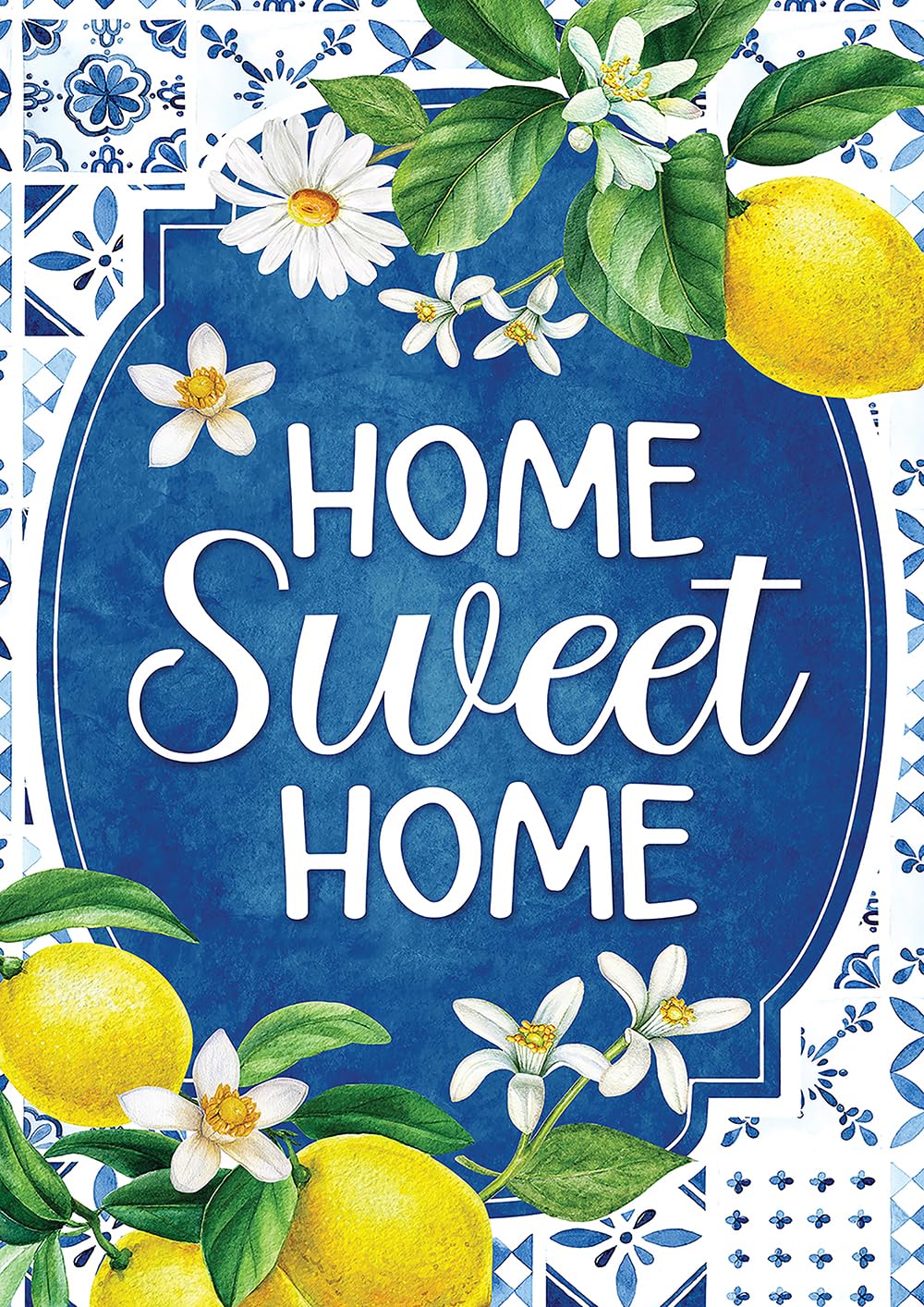 Toland Home Garden 1112695 Citrus Casa Summer Flag, Double Sided for Outdoor Spring House Yard Decoration