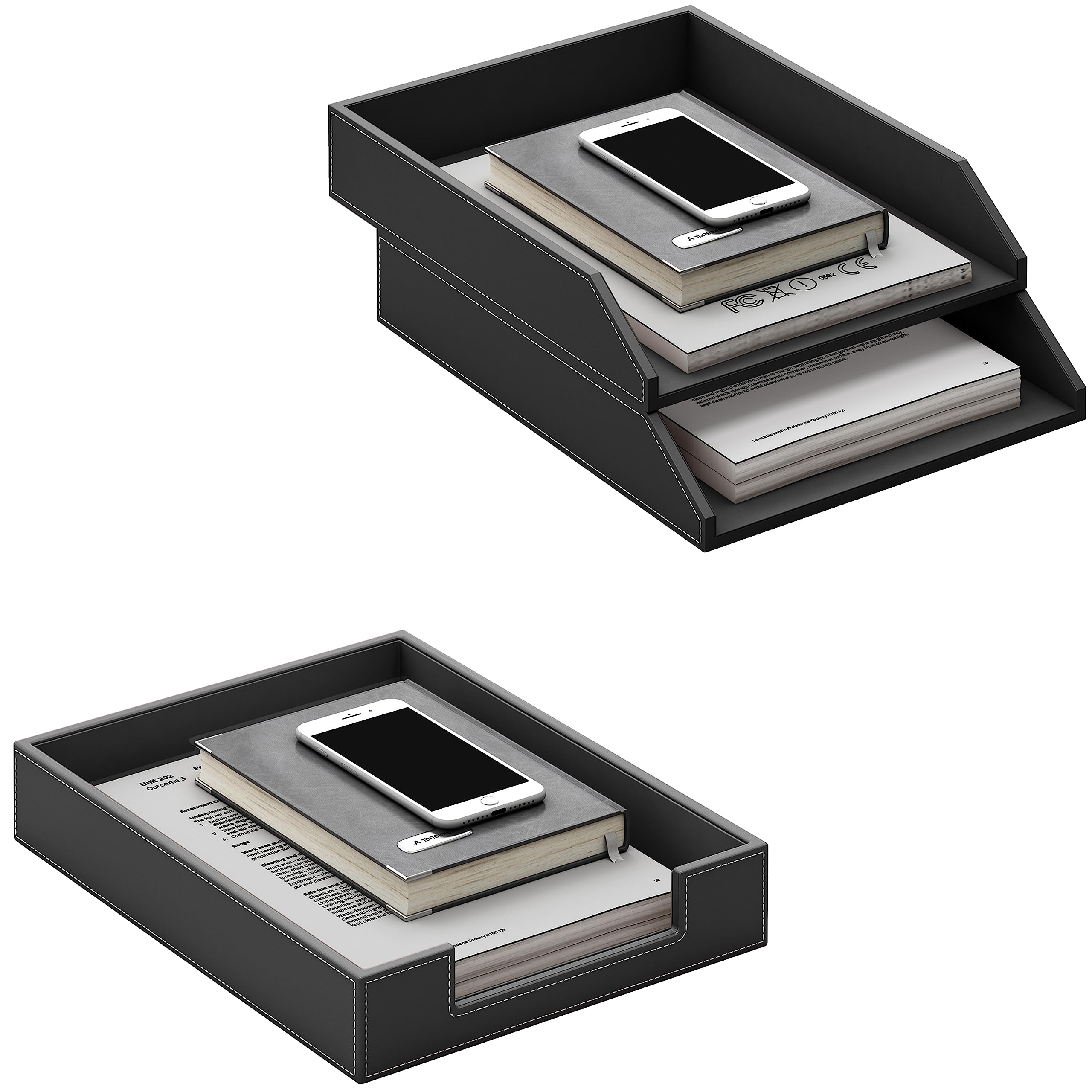 Thipoten Leather Letter Tray