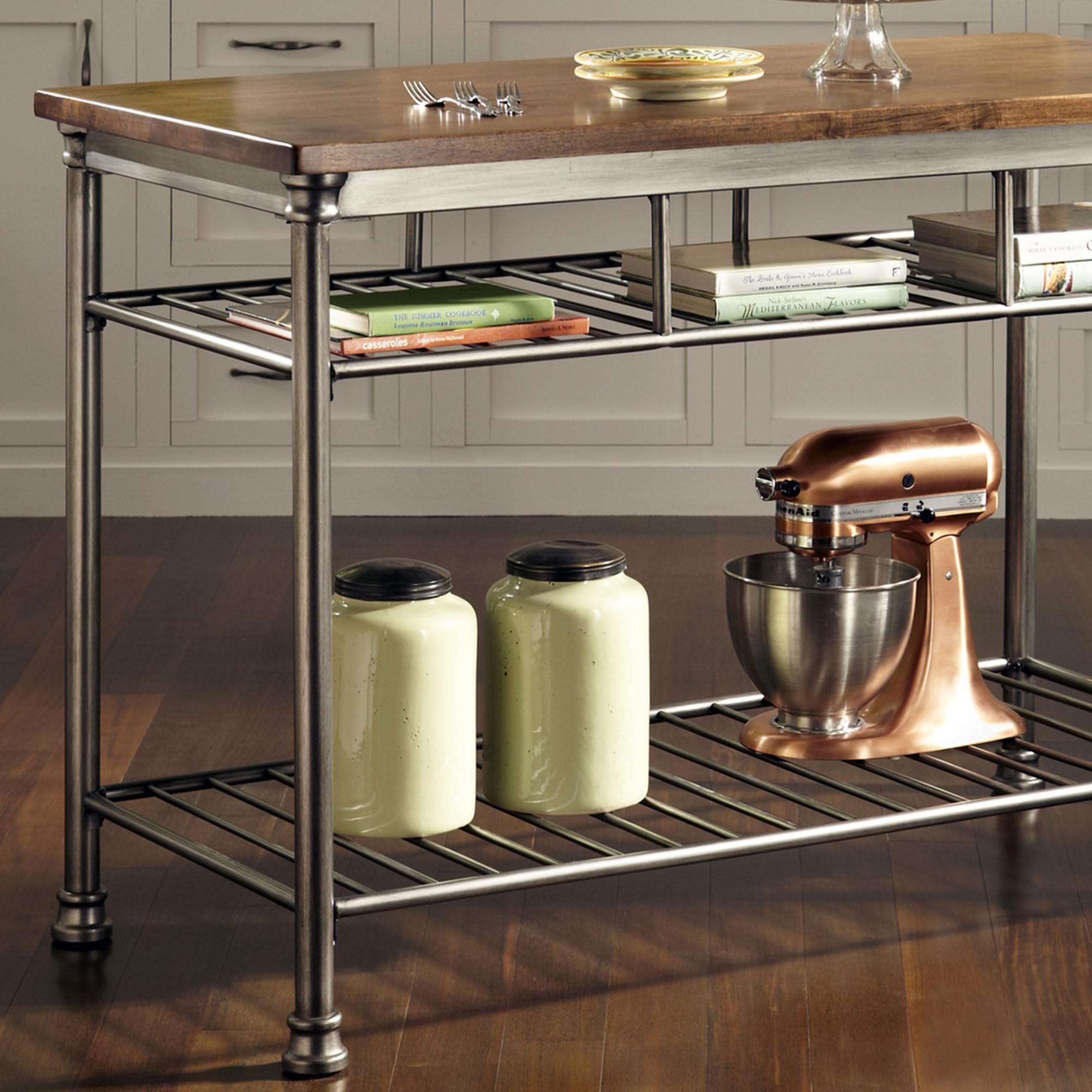 Homestyles Orleans Kitchen Island, FURNITURE, Brown
