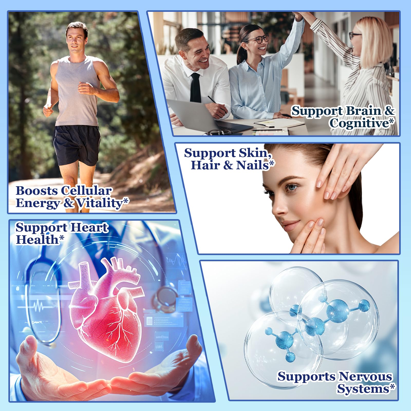 Methylated B Complex Vitamins w. L-5-MTHF Folate, Vitamins B2 B6 & B12 for Men & Women, Complete 9-in-1 Methyl B Supplement for Energy Support, Mood & Nerve Health Vegan Gluten Free Blueberry Flavor