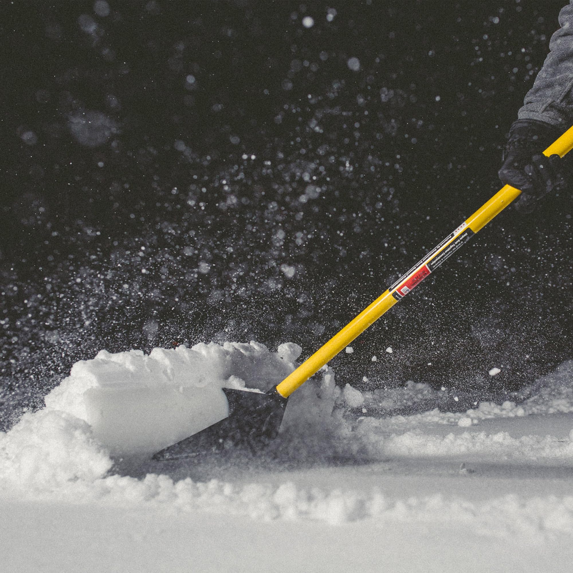 The Snowplow the Original Snow Pusher 48" Wide Model