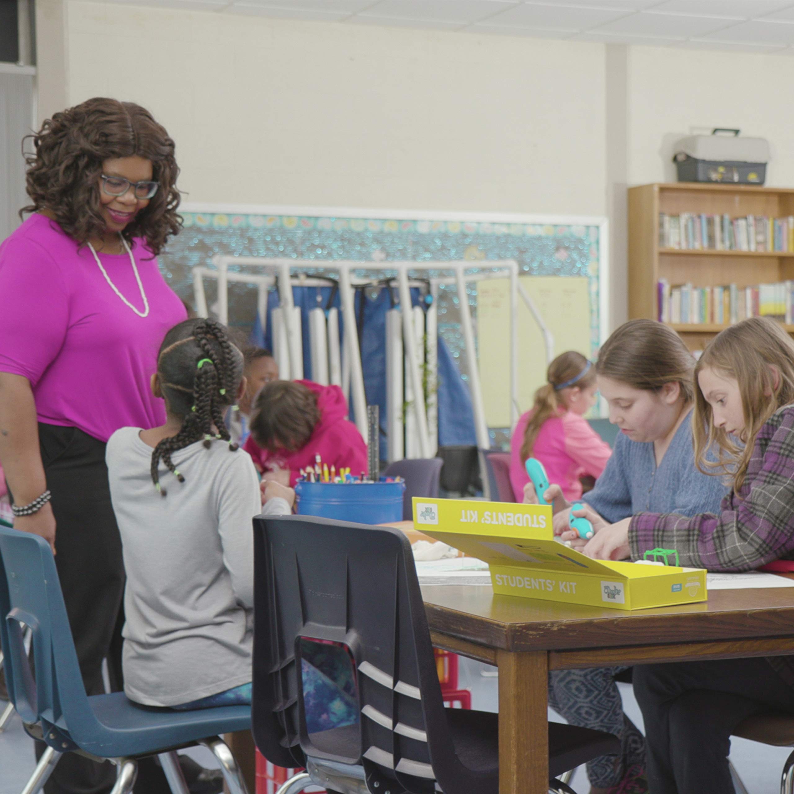 3Doodler EDU Start Learning Pack, Full Set, with 12 3D Printing Pens + 1200 Strands of Plastic Filament + Classroom Activity Plans