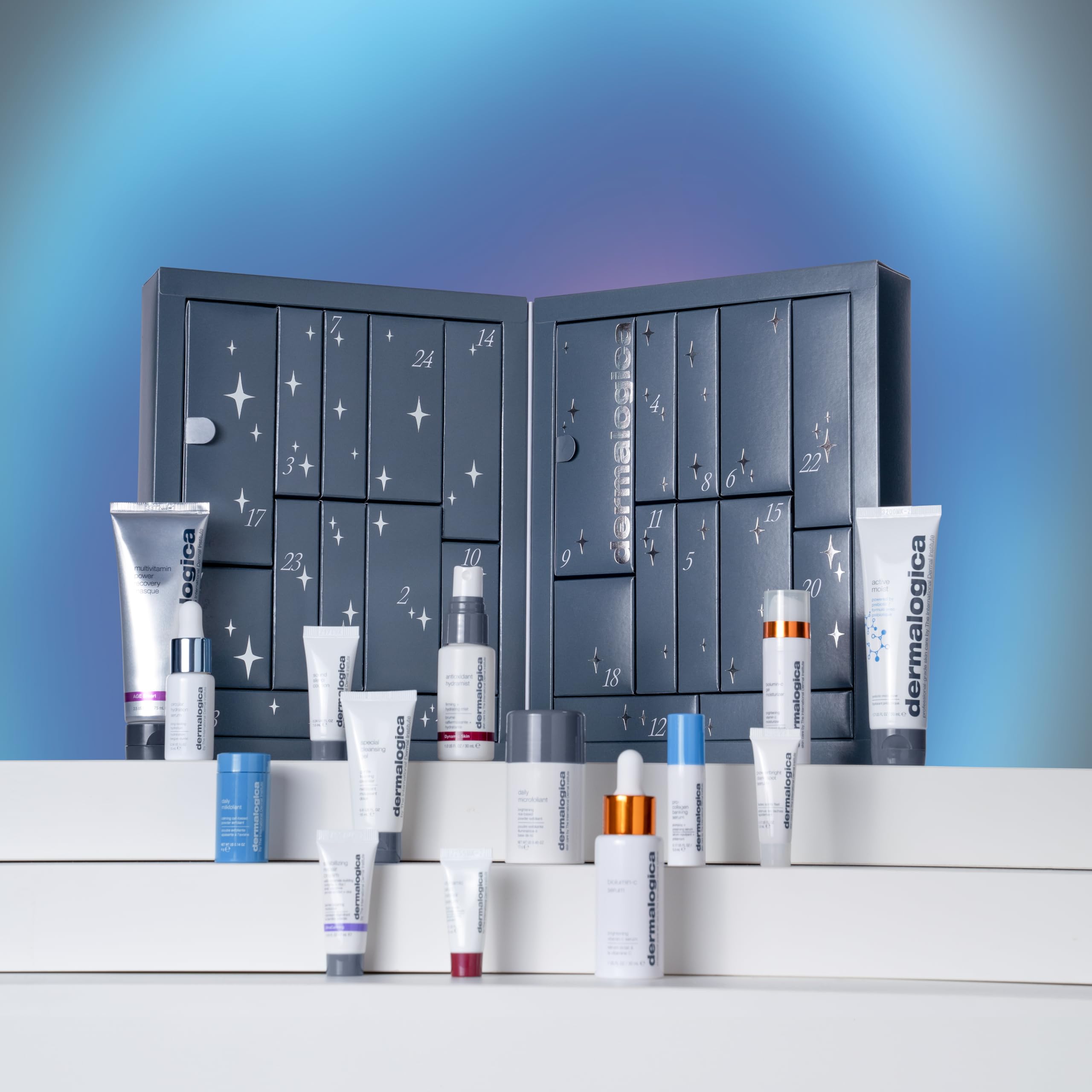 Dermalogica The Advent Calendar 2024, 24-Piece Holiday Beauty Skincare Products Gift Set