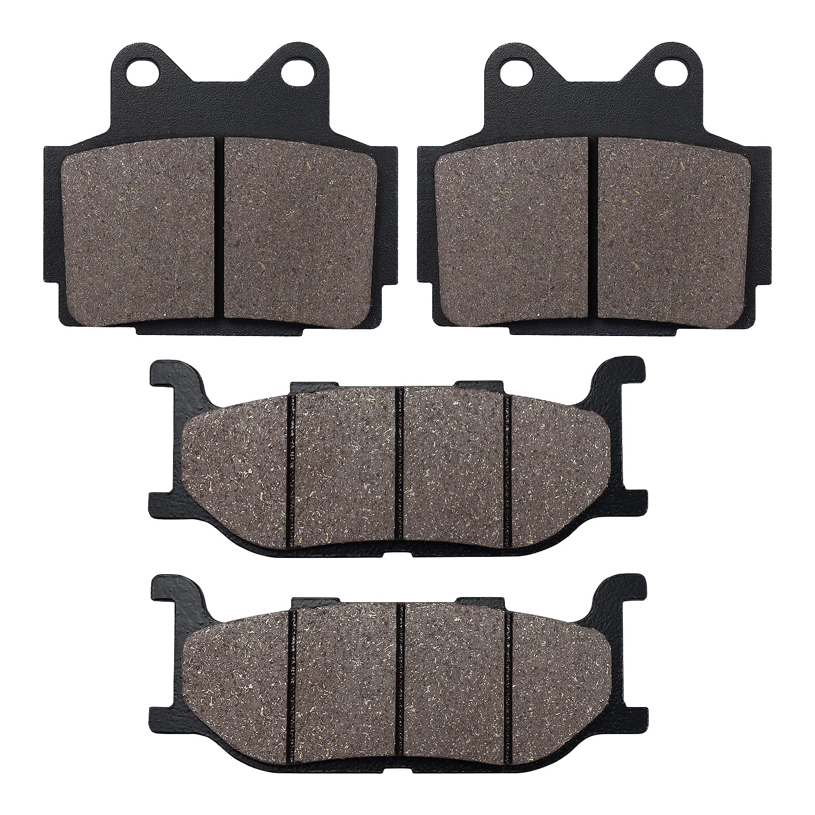 Cyleto Front & Rear Brake Pads for YAMAHA XJ600 XJ600S DIVERSION SECA II 1991 1992 1993 1994 1995 1996 1997 / XJ600N 1995 1996 1997