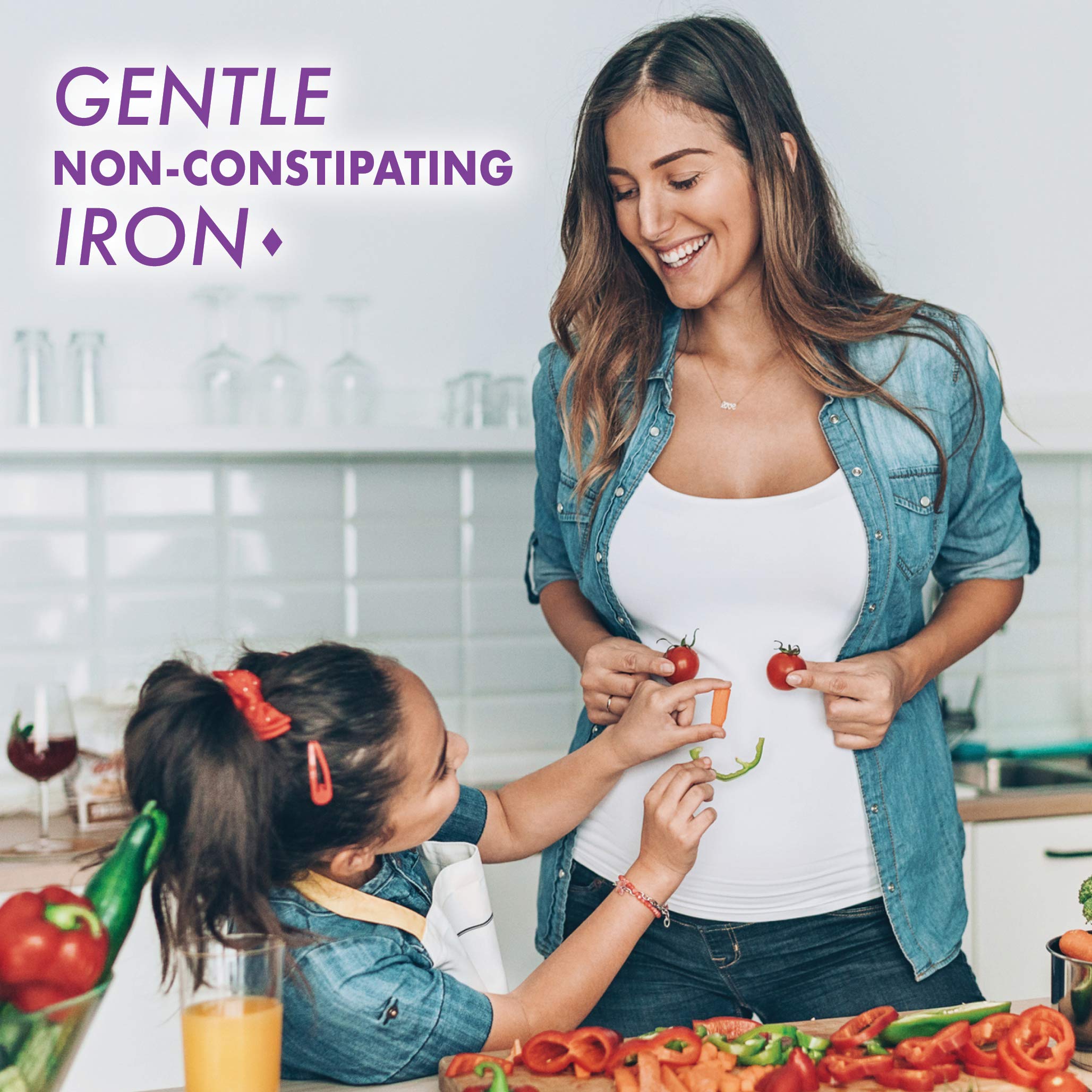 Bluebonnet Nutrition Albion Extra-Strength Chelated Iron 27 mg, For Healthy Red Blood Cell production*, Soy-Free, Gluten-Free, Non-GMO, Kosher, Dairy-Free, Vegan, 90 Vegetable Capsule, 90 Serving