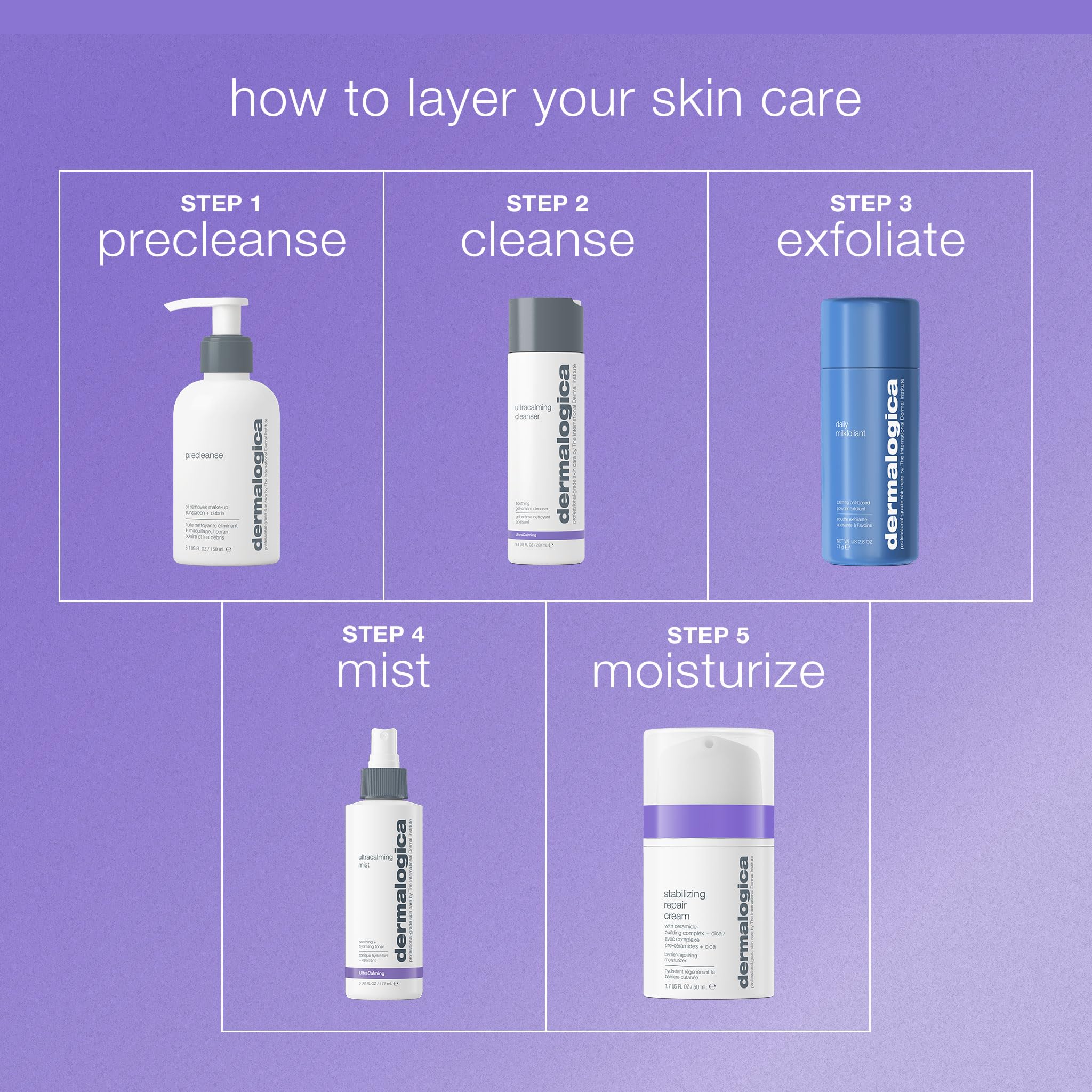 Dermalogica Ultracalming Cleanser, Gentle Face Wash for Sensitive Skin - Calms and Cools Redness and Discomfort, PH balanced, Non- Foaming, Gel Cream Type, 8.4 Fl Oz