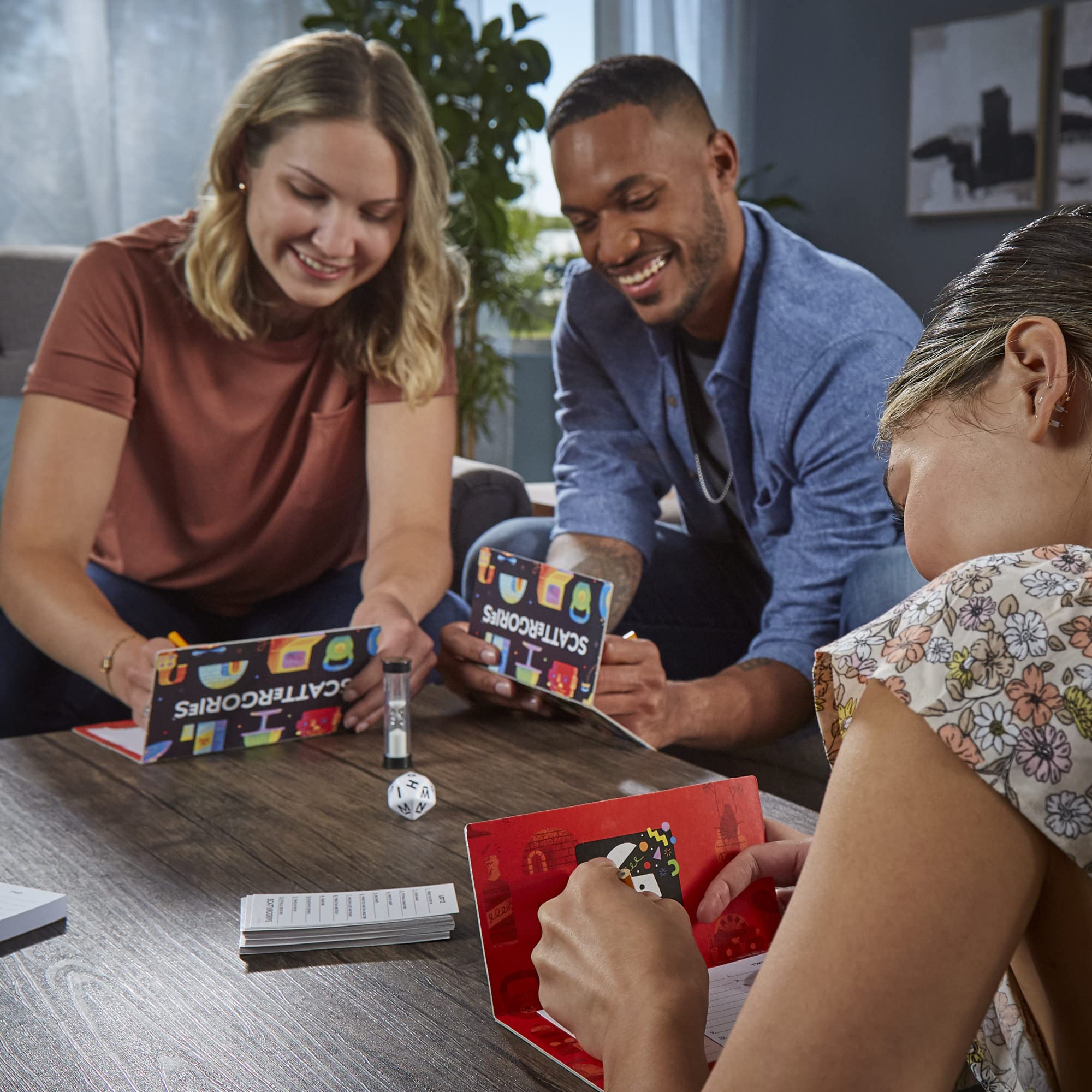 Hasbro Gaming Scattergories Classic Game, Party Game for Adults and Teens Ages 13 and up, Board Game for 2+ Players