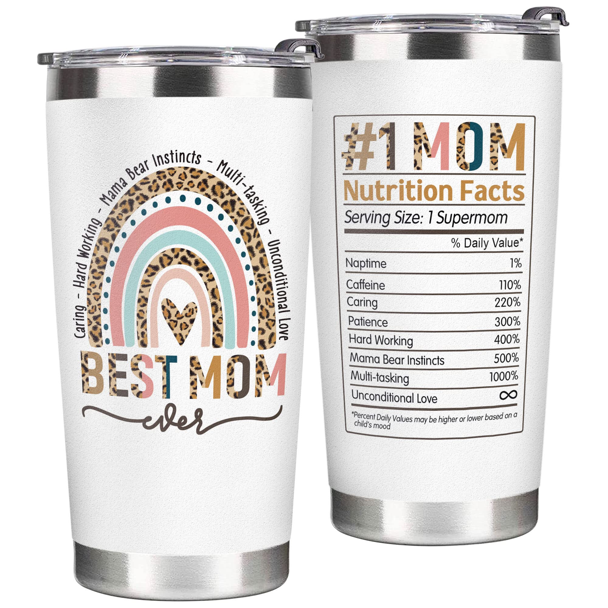 Mothers Day Gifts for Mom from Daughter, Son - Mom Gifts from Daughters, Sons - Great Mother Gifts - Birthday Gifts for Mom, Mom Birthday Gifts - Presents for Mom, Gifts for Mothers Tumbler 20 Oz