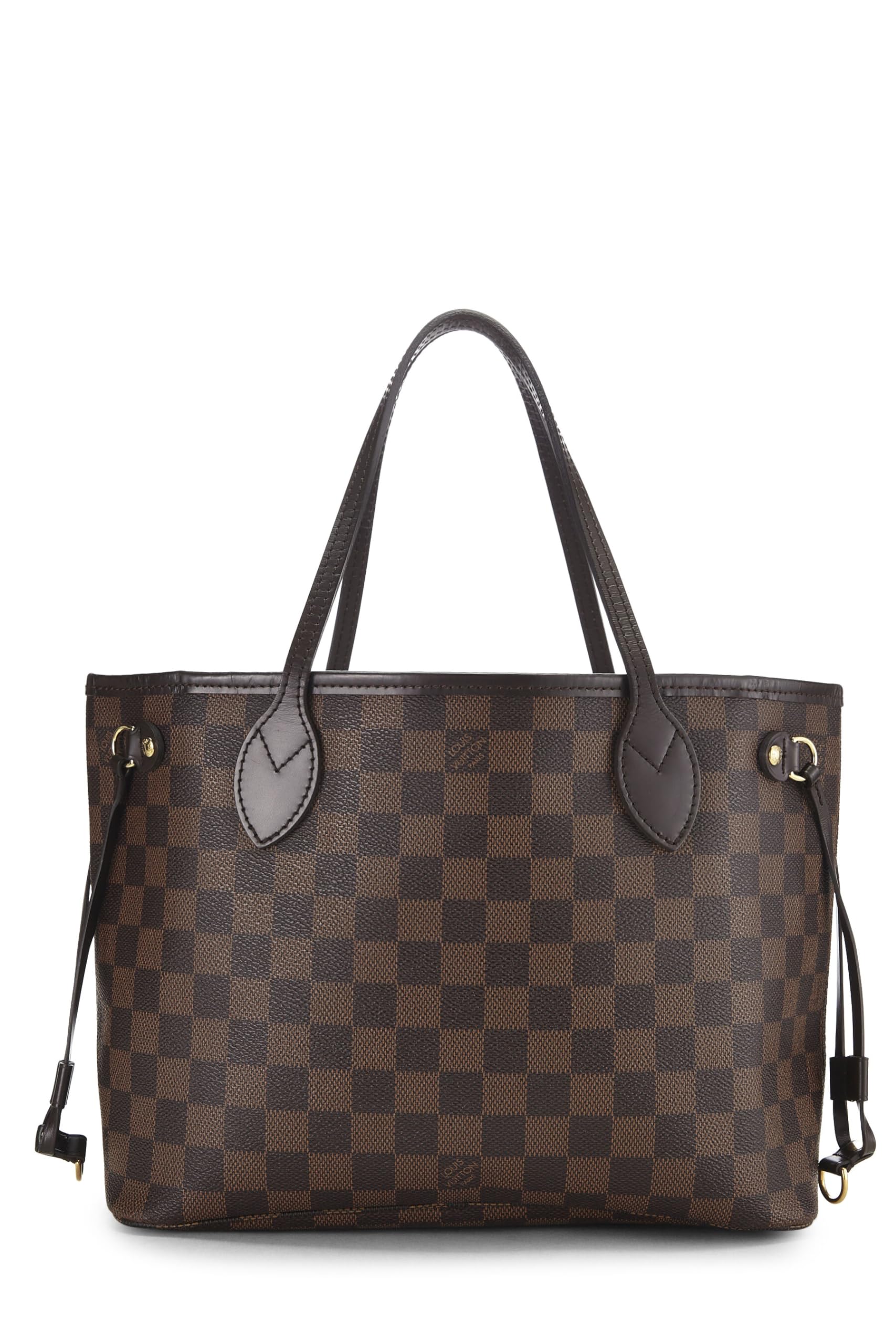 Louis Vuitton, Pre-Loved Damier Ebene Neverfull PM, Brown