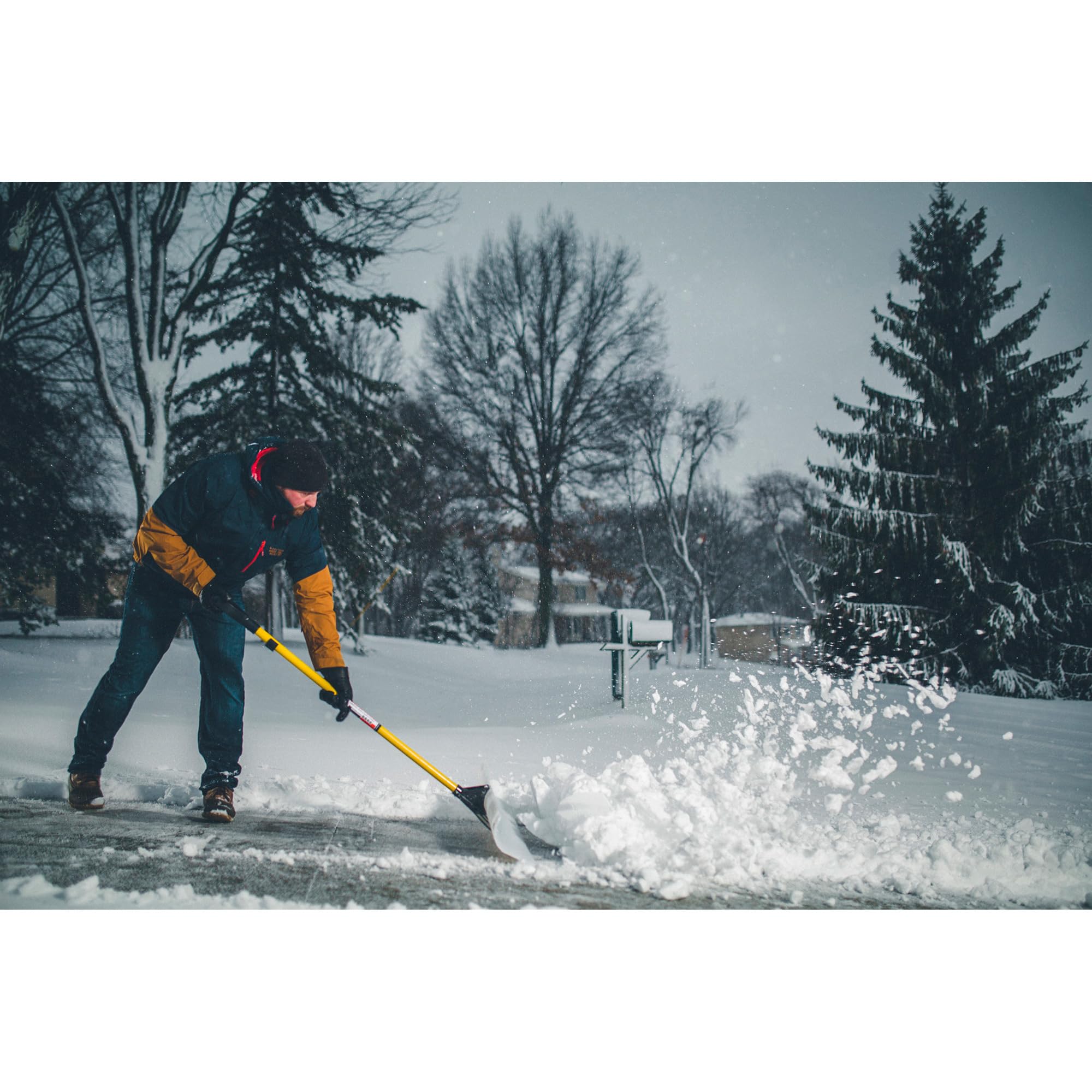 The Snowplow the Original Snow Pusher 48" Wide Model