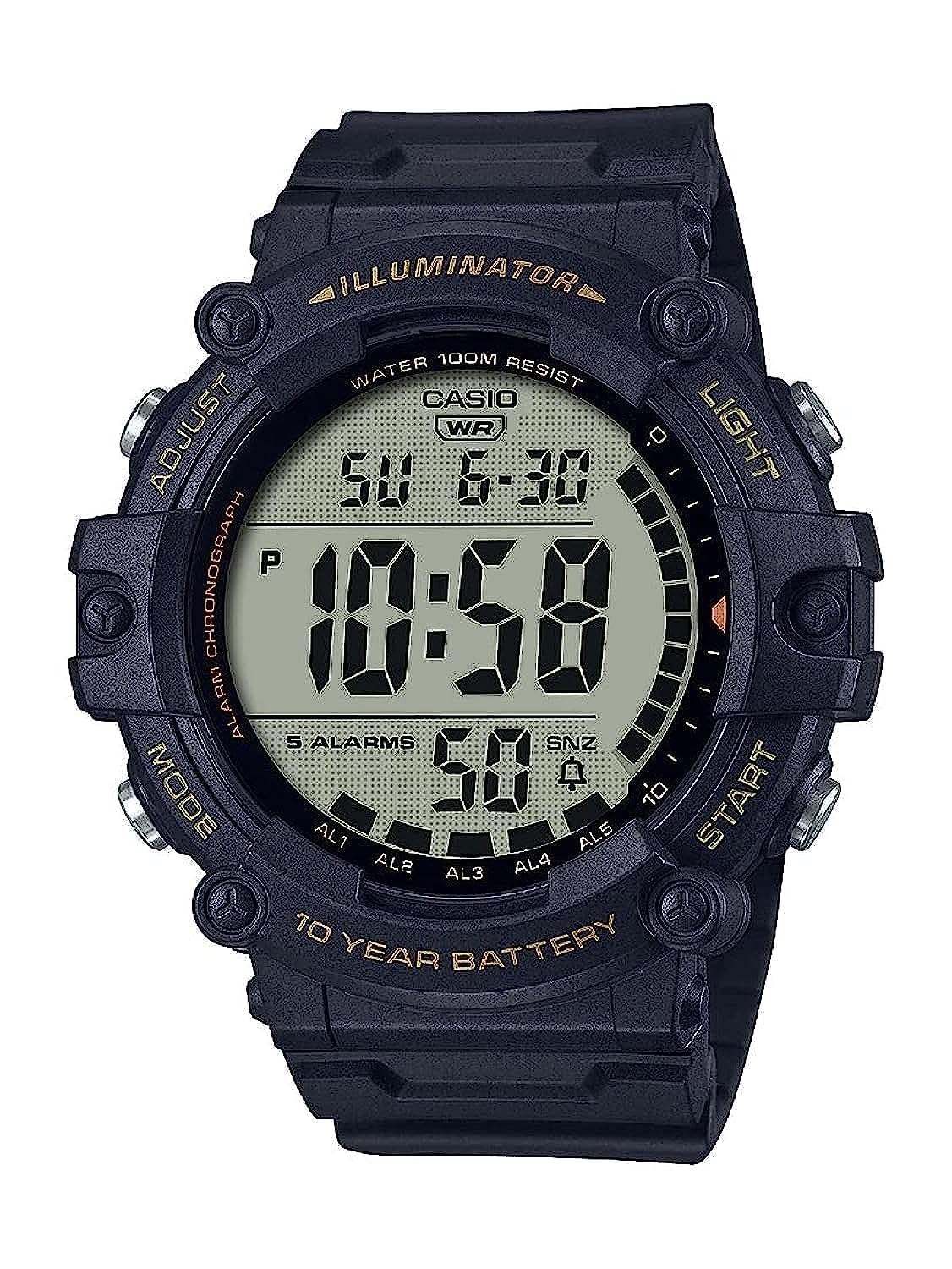 Casio - Mens Digital Sport Watch (AE1500WH-1AV)