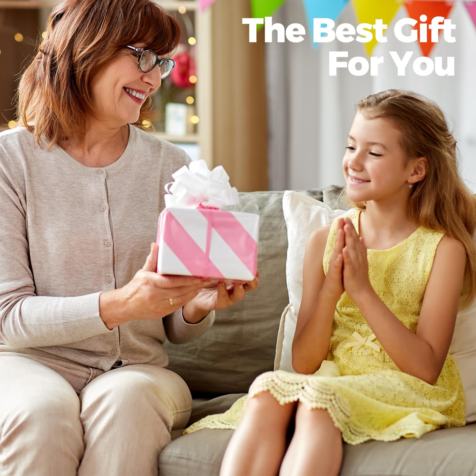 2PCS Glass Cups with Lids and Glass Straws, 20OZ Iced Coffee Cups, Home Essential and Coffee Bar Accessories Borosilicate Glass Tumblers with Lid and Straw for Beer, Cocktail, Tea and Latte, Clear