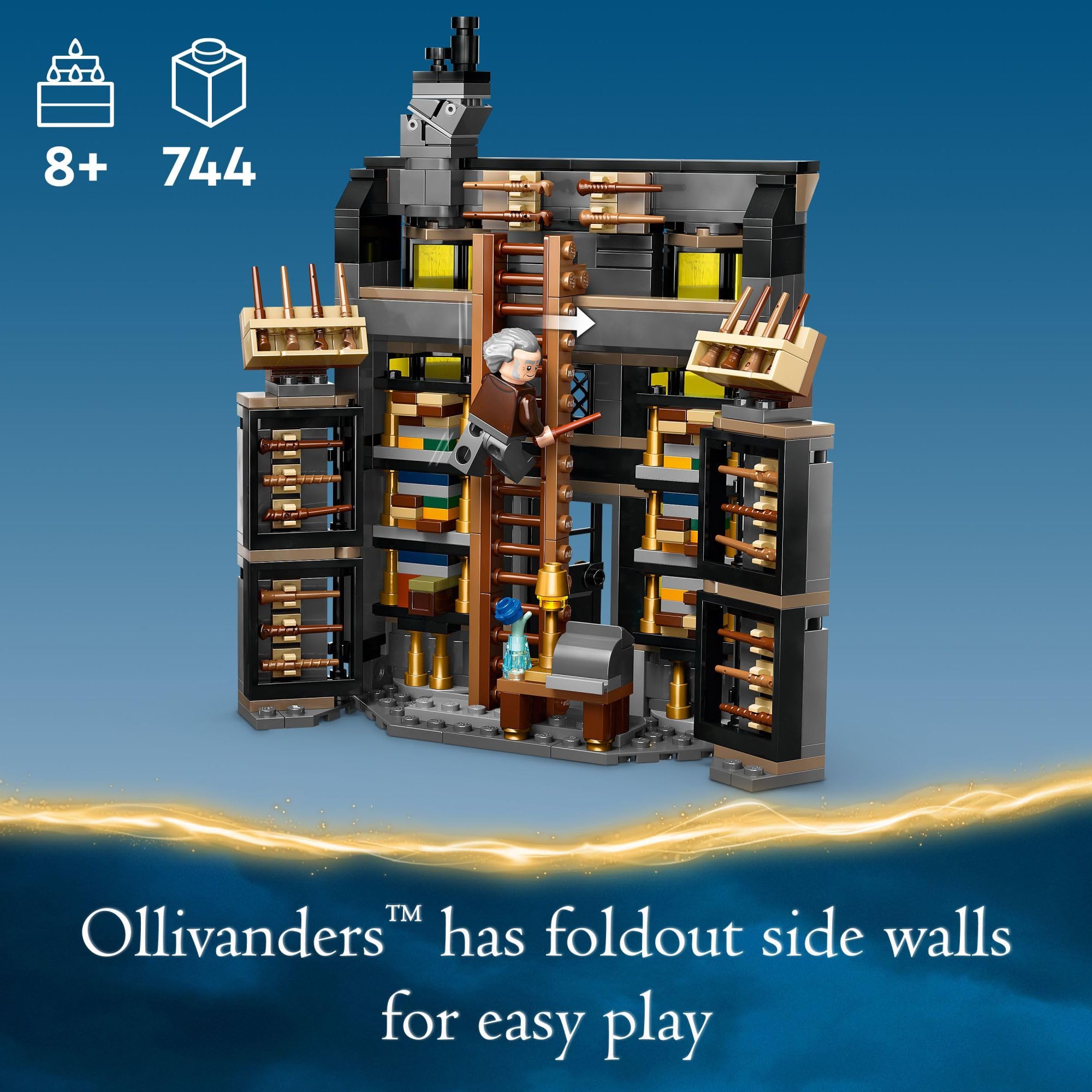 LEGO Harry Potter Ollivanders & Madam Malkin's Robes Building Toy - Harry Potter Toys for Kids, Boys & Girls, Age 8+ - Gifts for Christmas - 76439