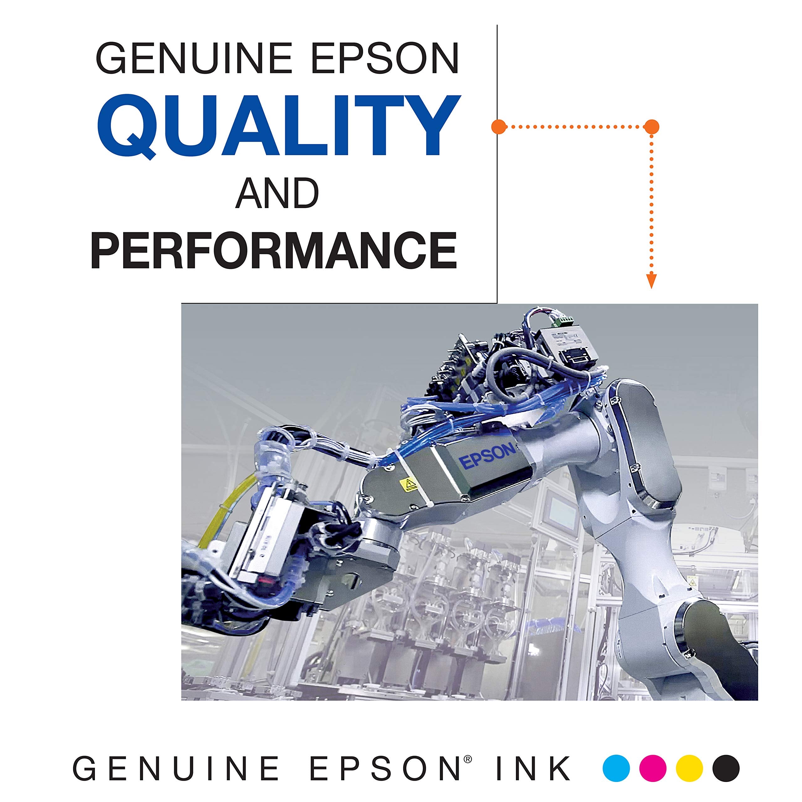 EPSON 410 Claria Premium Ink Standard Capacity Yellow Cartridge (T410420-S) Works with Expression Premium XP-530, XP-630, XP-640, XP-7100, XP-830