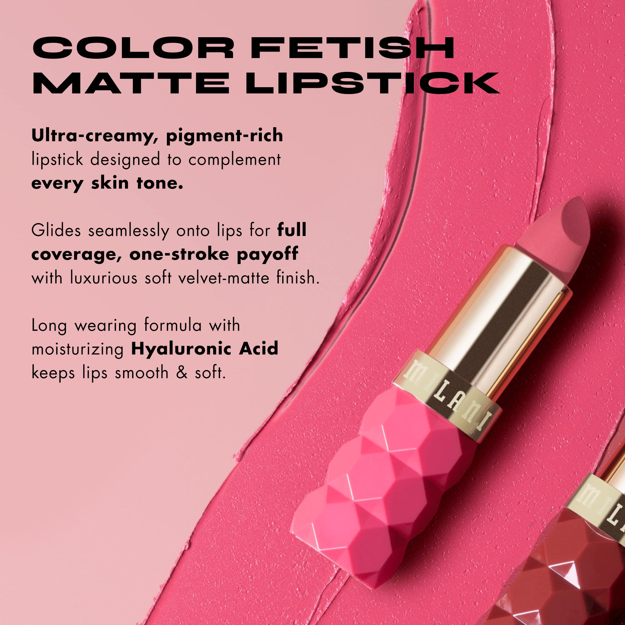 Milani Color Fetish Matte Lipstick (Blossom)