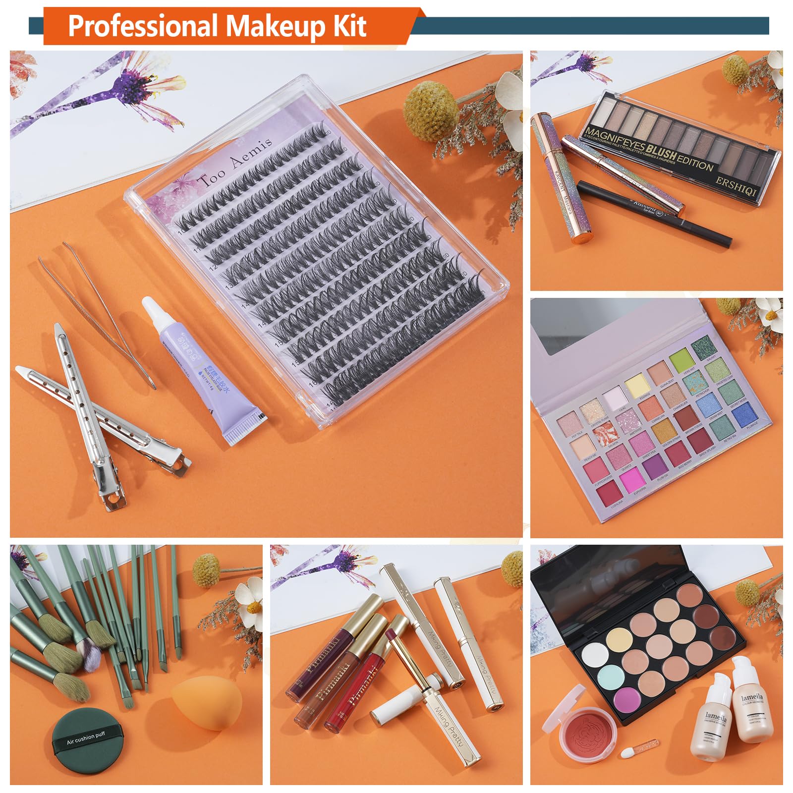 Makeup Kit All in One Makeup Kit for Women Full Kit,Makeup Set, Makeup Kit for Teens, makeup sets for teens 14-16 13-15 10-12, Christmas Gifts for Teen Girls Women Make up kits