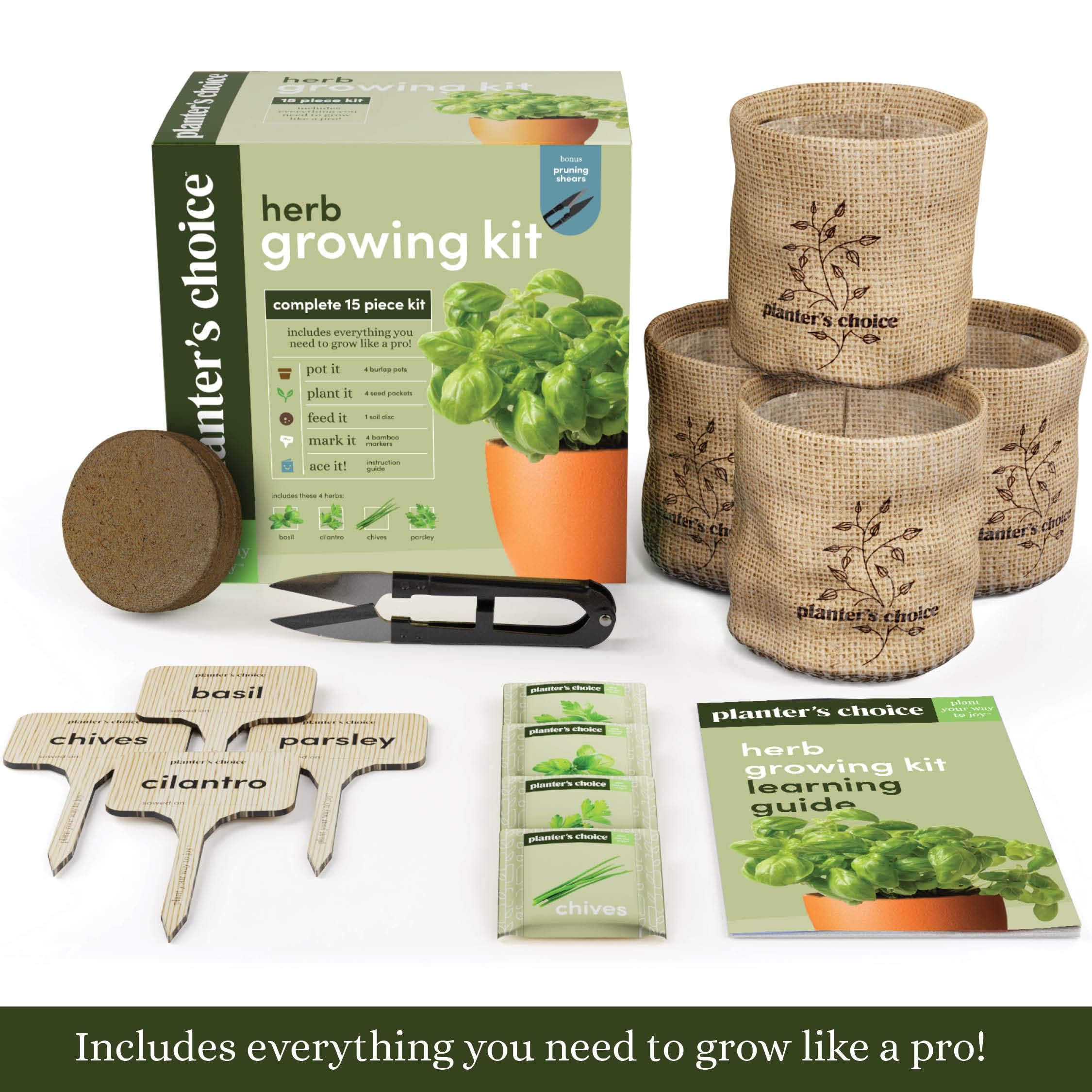 Indoor Herb Garden Starter Kit - Coolest Gifts for Women - Birthday for Her - House Warming Gift New Home for Plant Lovers - Womens, Wife, Mom Presents - Gardening Herbs Plants Live