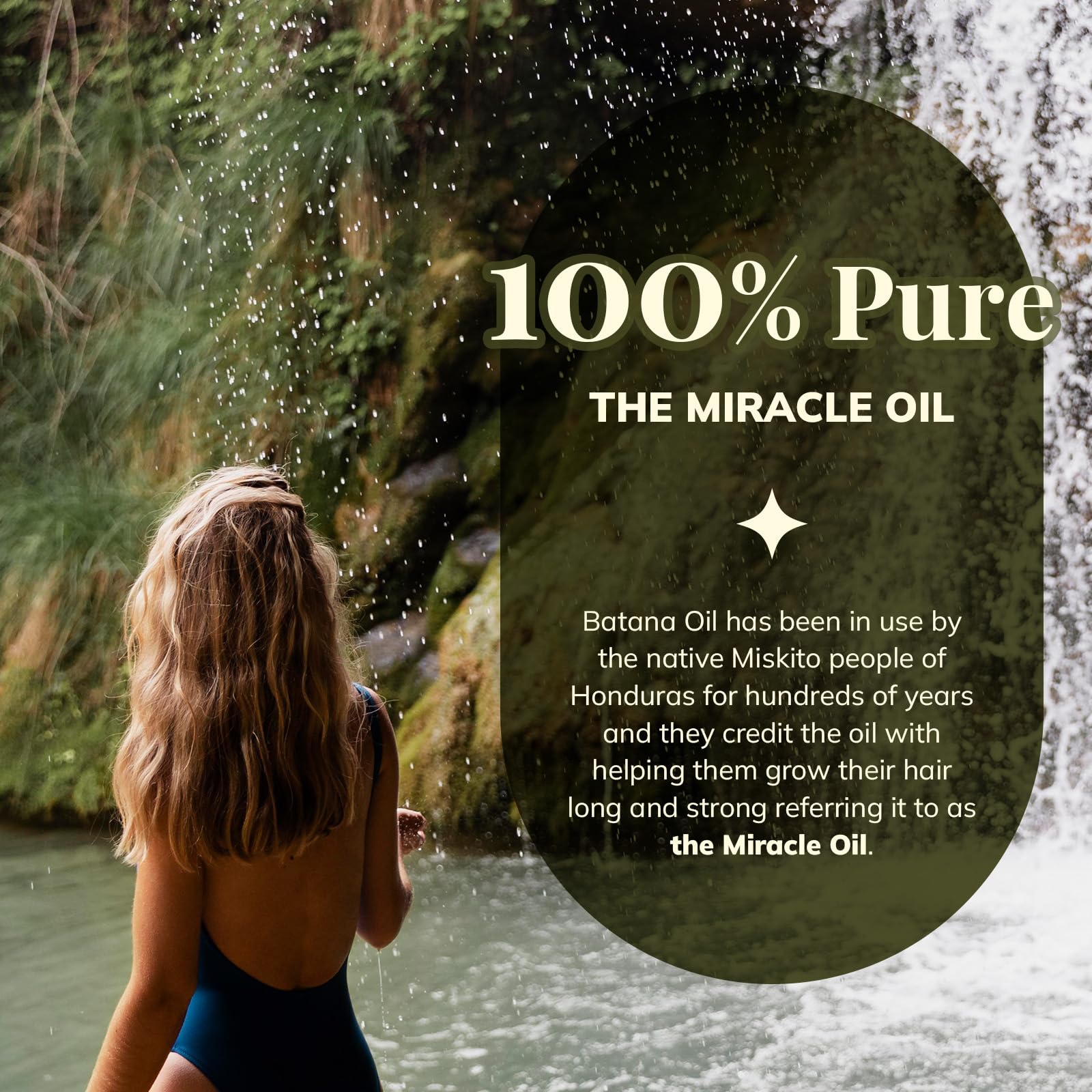 RootStim Raw Batana Oil for Hair Growth - 100% Pure & Natural Hair Growth Oil - Sourced from Honduras by Dr. Sebi Batana Oil for Hair Growth and Thickness for Women and Men