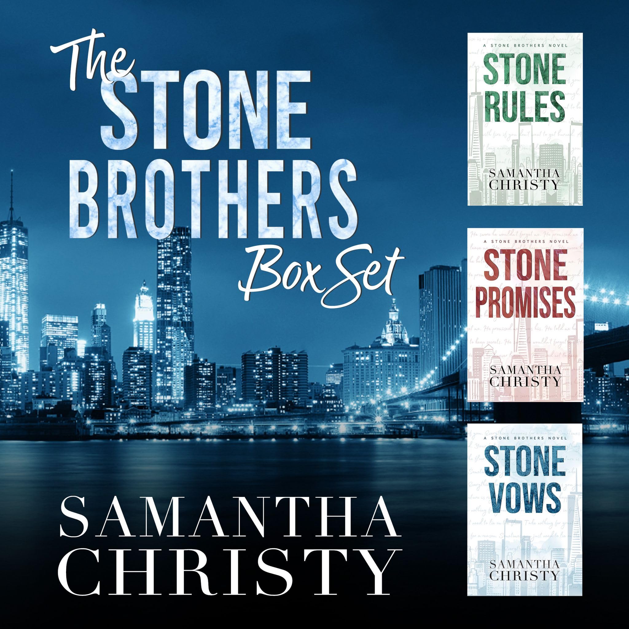 The Stone Brothers: A Complete Romance Series (3-Book Box Set)