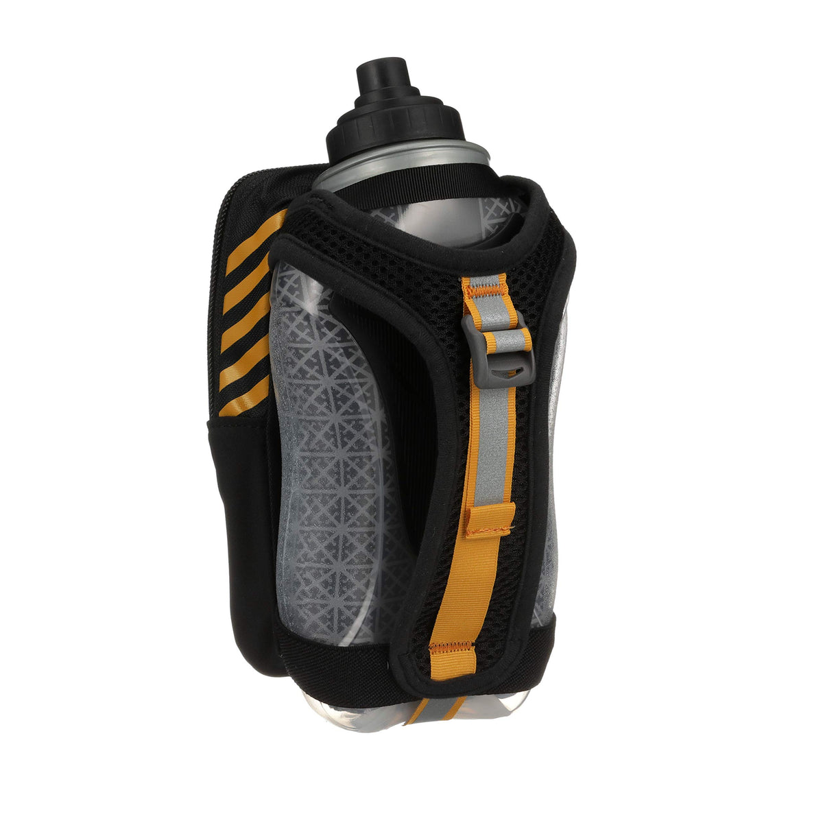 Nathan SpeedView Flask, Handheld Water Bottle & Phone Case Holder, Insulated for Running & Walking, 18oz
