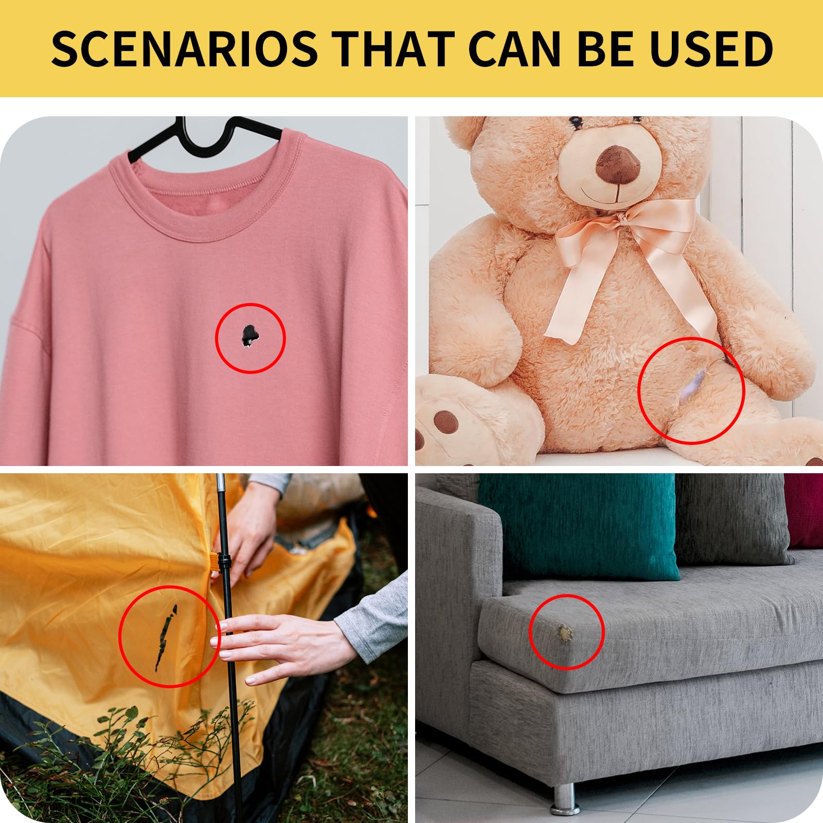 LOCBONDSO 180 ml Fabric Glue, Fabric Glue for Clothing Permanent Washable, Fabric Adhesive Clear Waterproof for All Fabrics, Crafts, Patches, Sofa, Cotton, Nylon, Wool, Denim, Leather