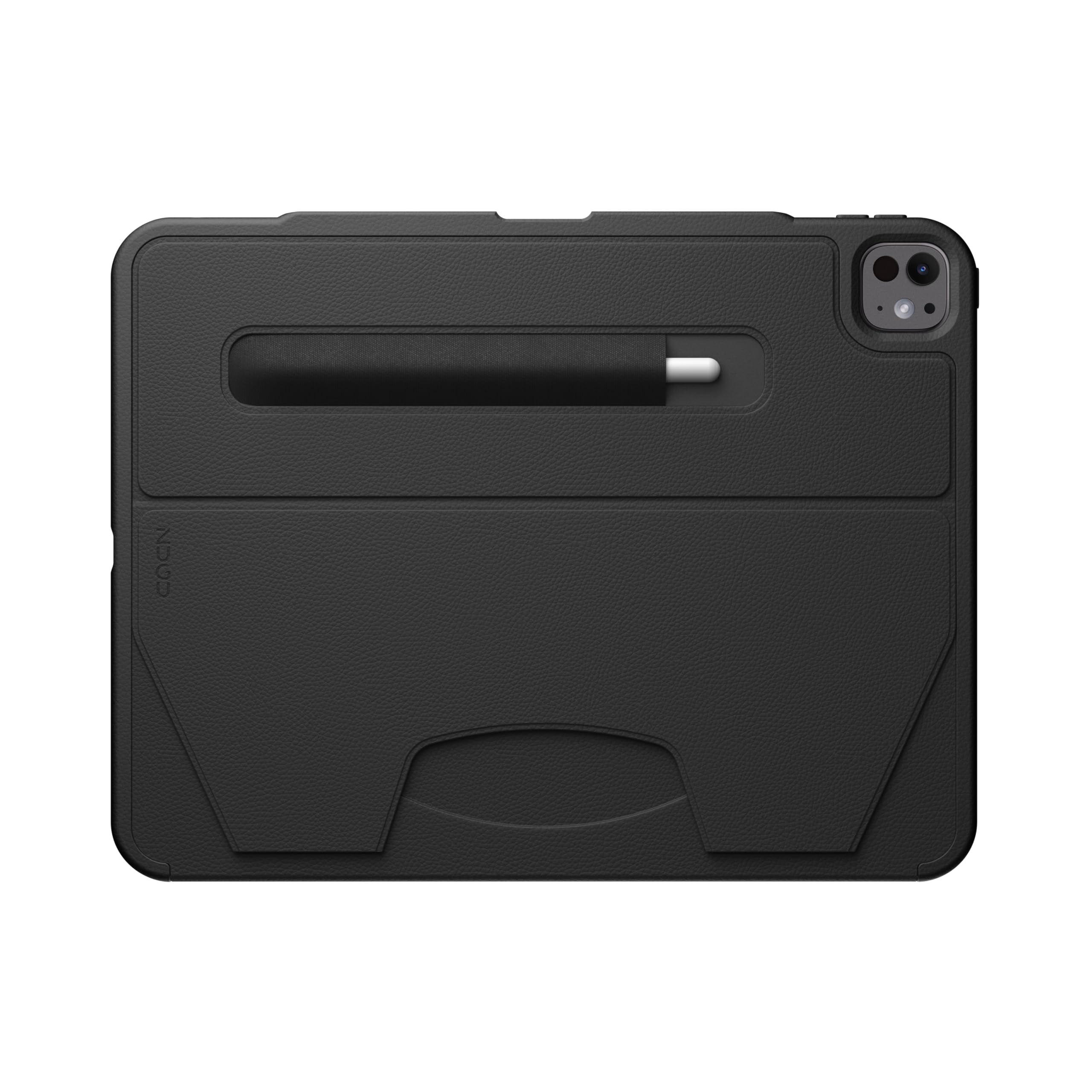 Zugu Case for iPad Pro 13 (M4) 2024, Slim Protective Cover with Apple Pencil Holder, Auto Wake/Sleep, Multiple Viewing Angles, iPad Pro 13 Inch Cover, Phone Protectors, Black