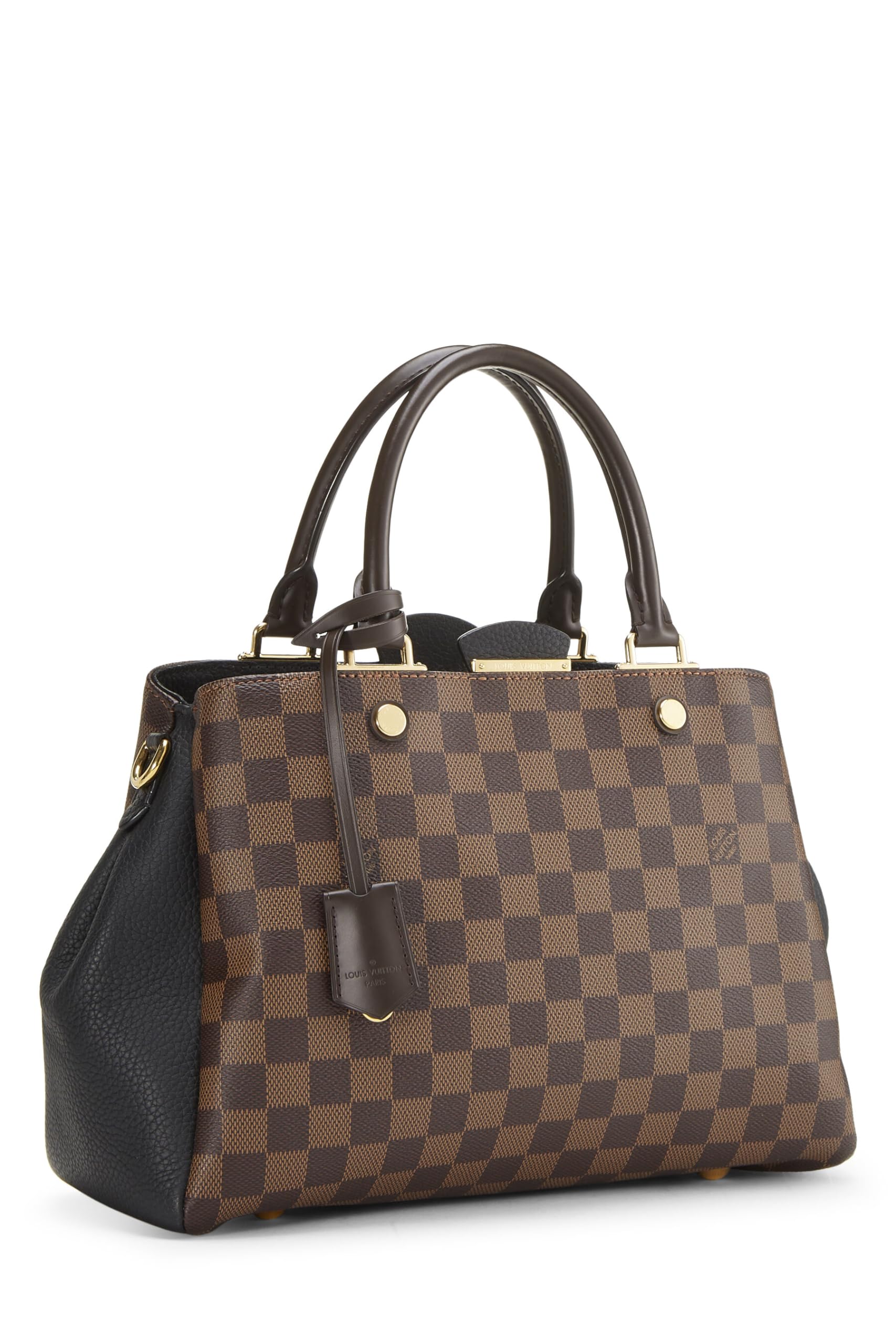 Louis Vuitton, Pre-Loved Black Damier Ebene Brittany, Black