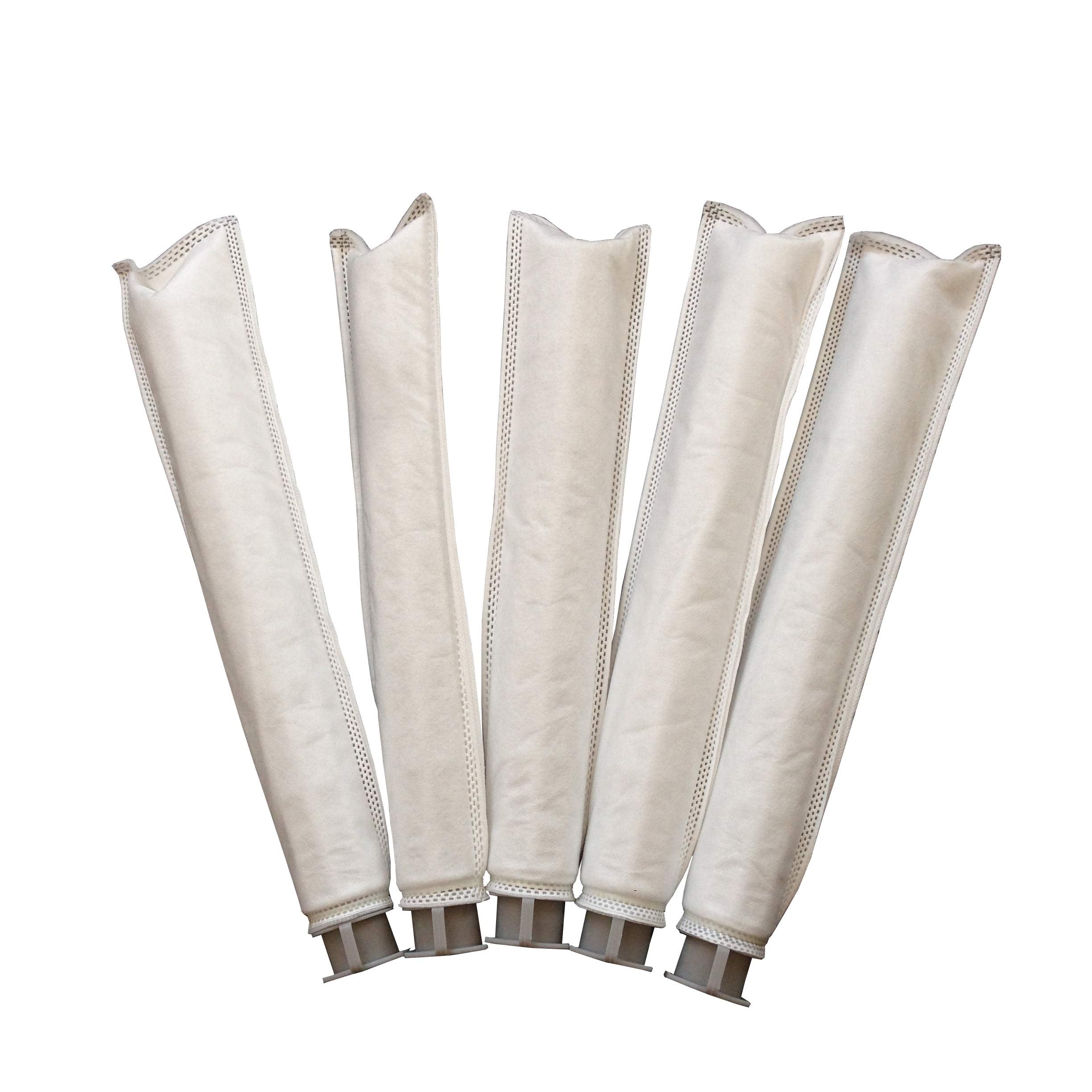 CF Clean Fairy 5pc Microfilter Compatible With Windsor Sensor S12 S15 XP SR Series And Sebo Automatic X & Essential G1 G2 Upright Vacuums Replacement for Part#5301 5036ER Micro Hygiene Filter
