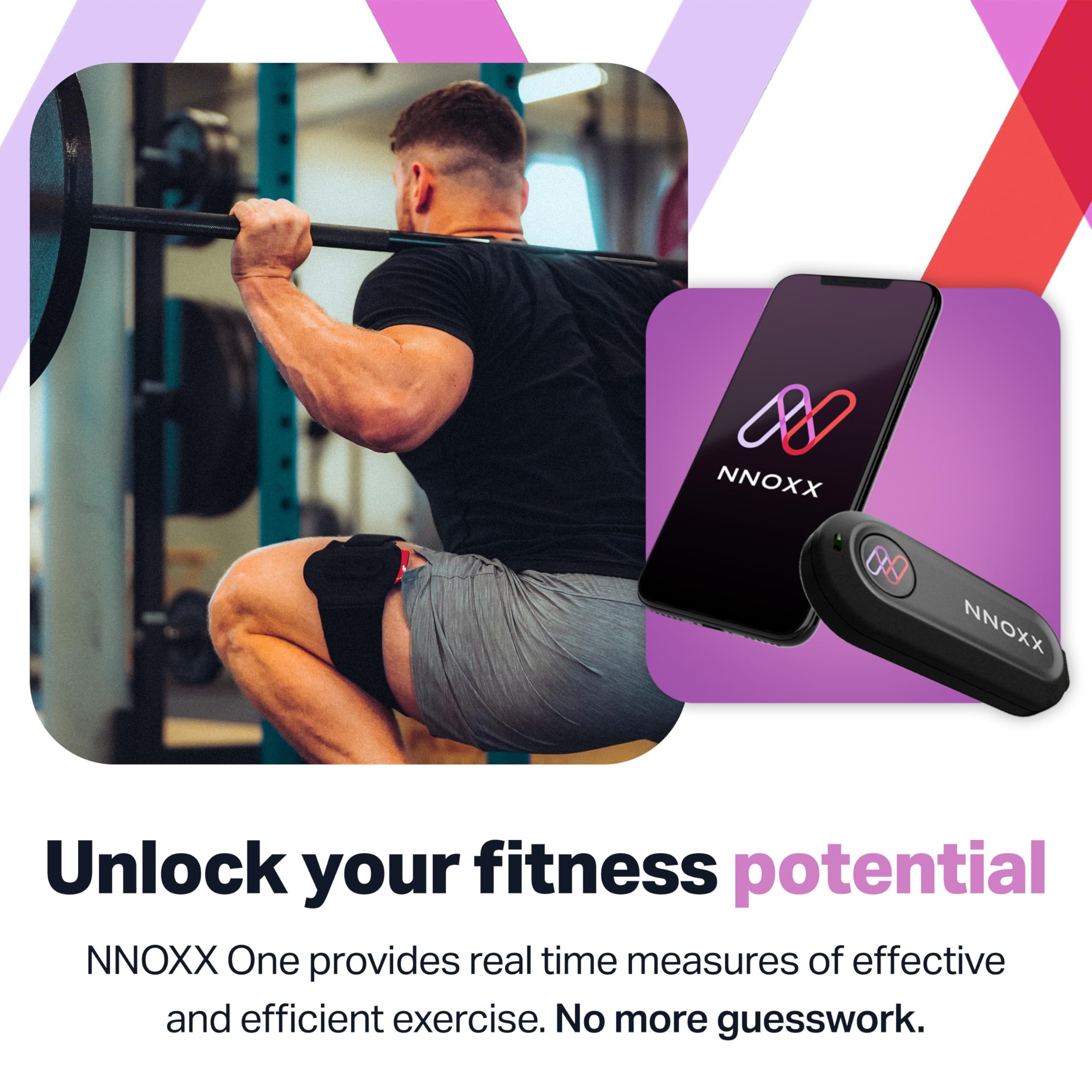 NNOXX-One Wearable Muscle Oxygenation and Nitric Oxide Monitor - Exercise Tracking Device - Improves Exercise Efficiency - for Novice and Professional Athletes and Trainers - with AI Fitness Guide…