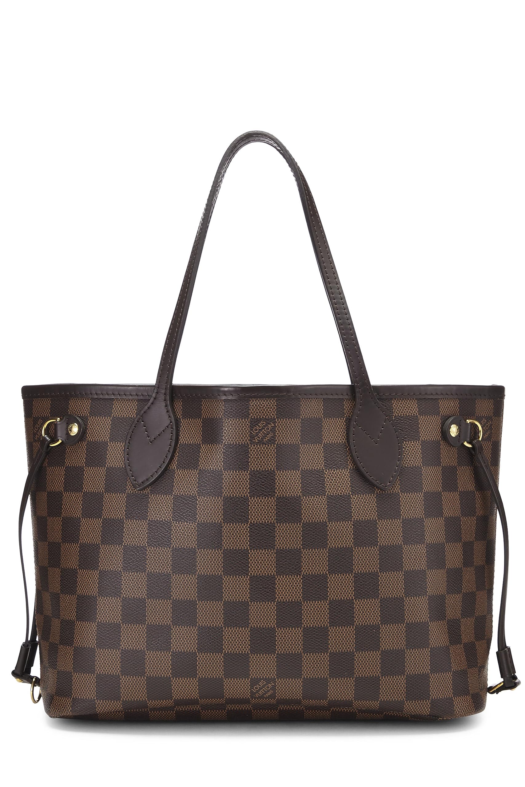 Louis Vuitton, Pre-Loved Damier Ebene Neverfull PM NM, Brown