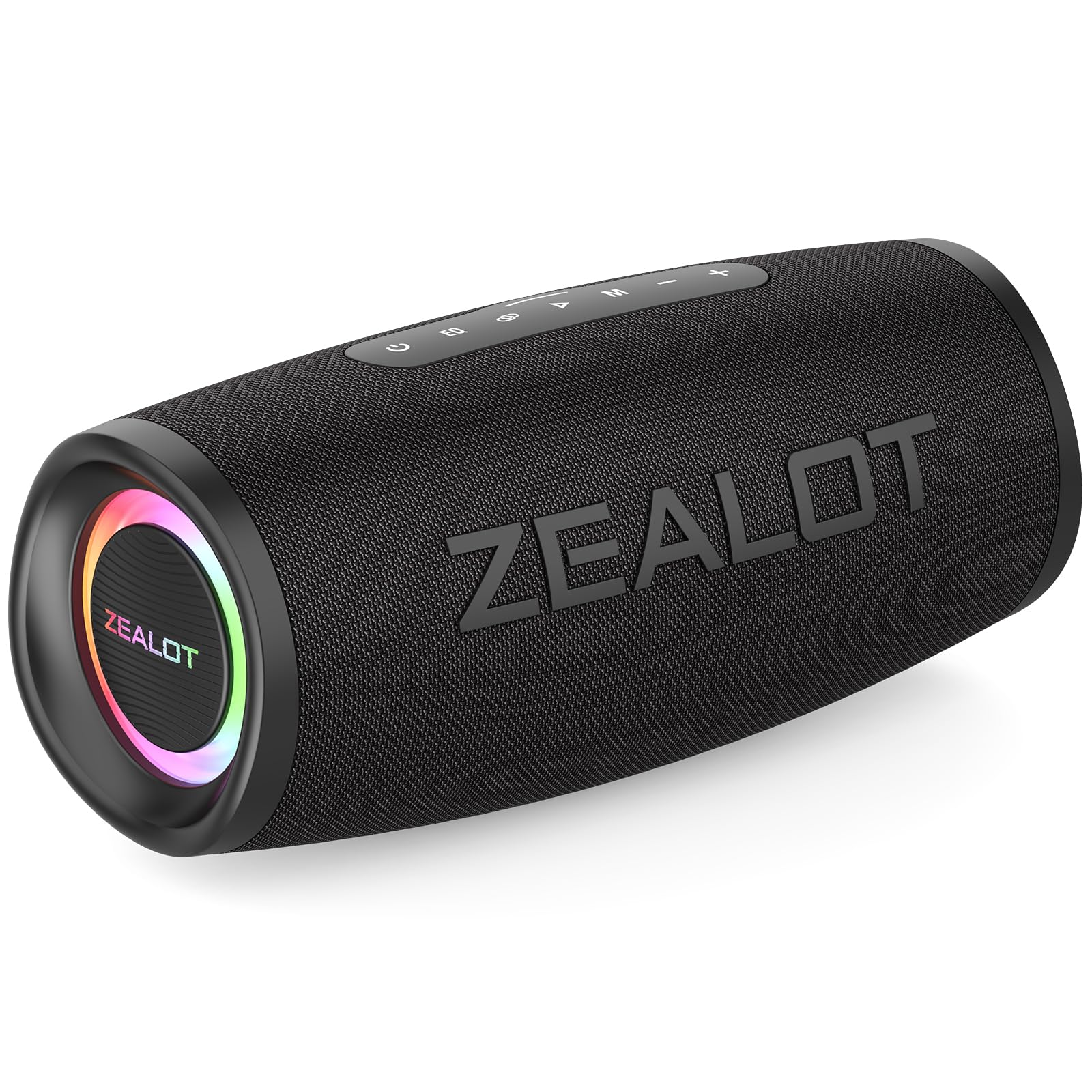 ZEALOT Bluetooth Speaker, Bluetooth Speaker,Portable Speaker with BassUp,IP67 Waterproof Speaker,20H Playtime,Stereo,EQ,Outddor Speaker for Beach,Gifts