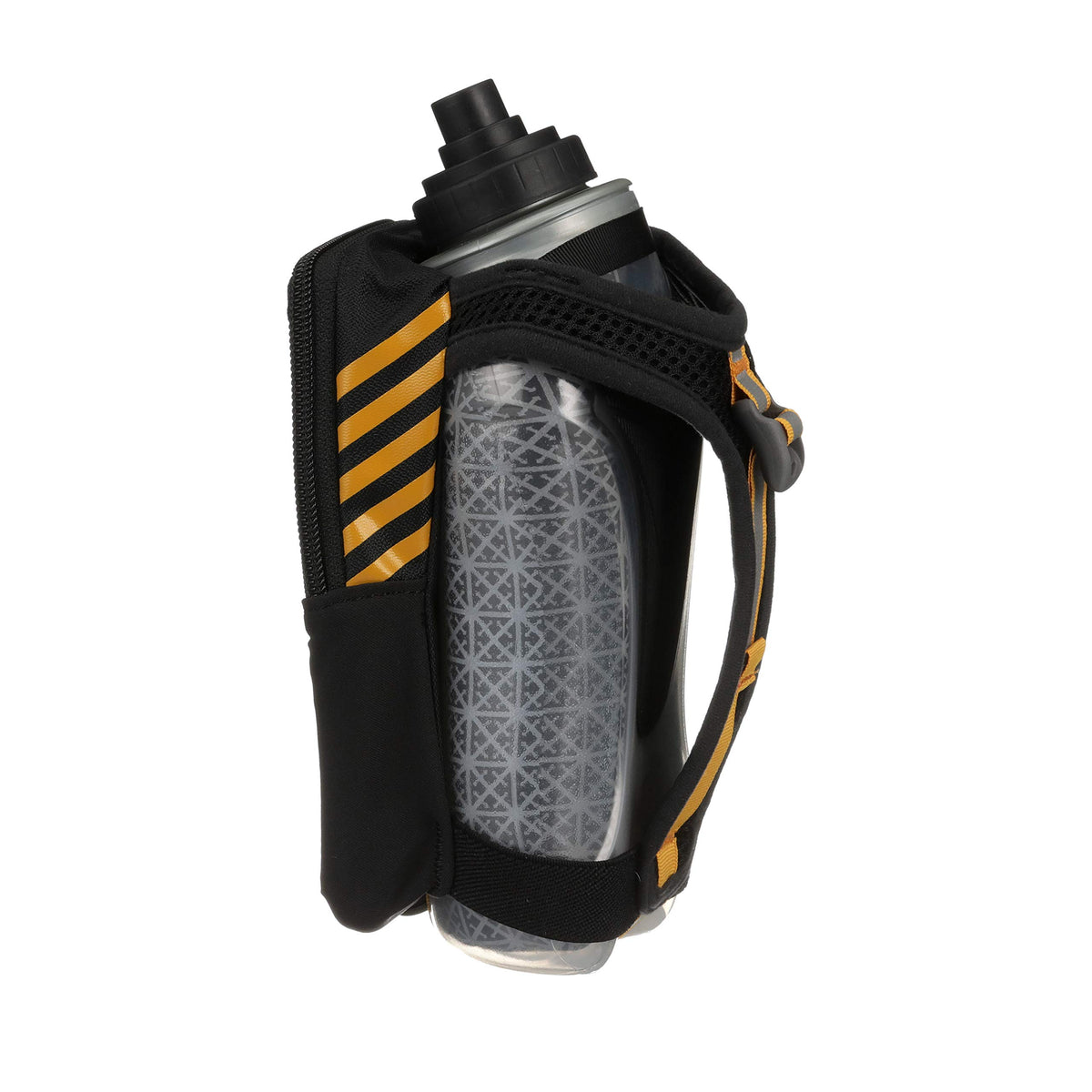 Nathan SpeedView Flask, Handheld Water Bottle & Phone Case Holder, Insulated for Running & Walking, 18oz