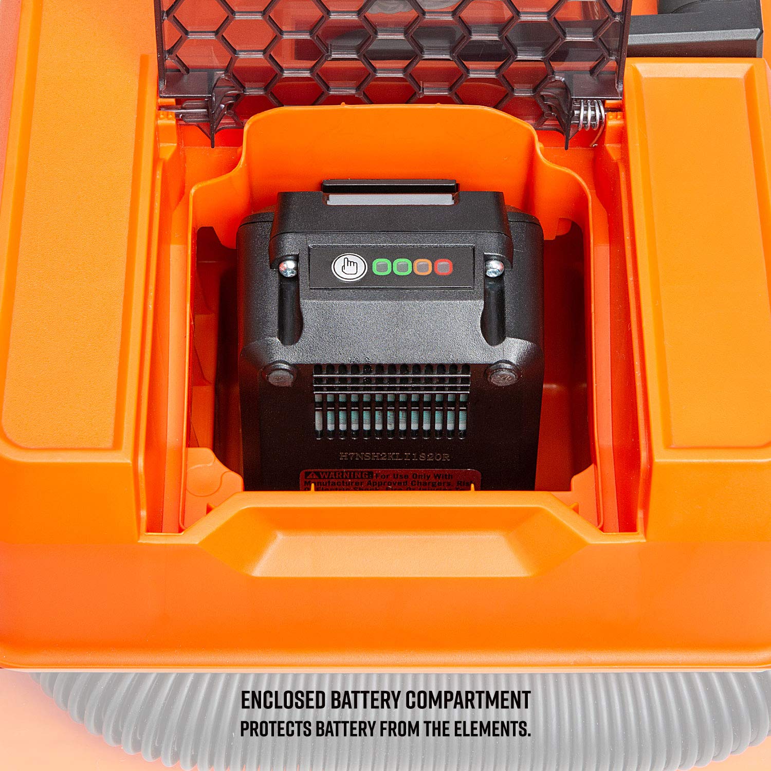 Armor All Cordless 20V Utility Vac 2-Tool Kit,Orange; Black