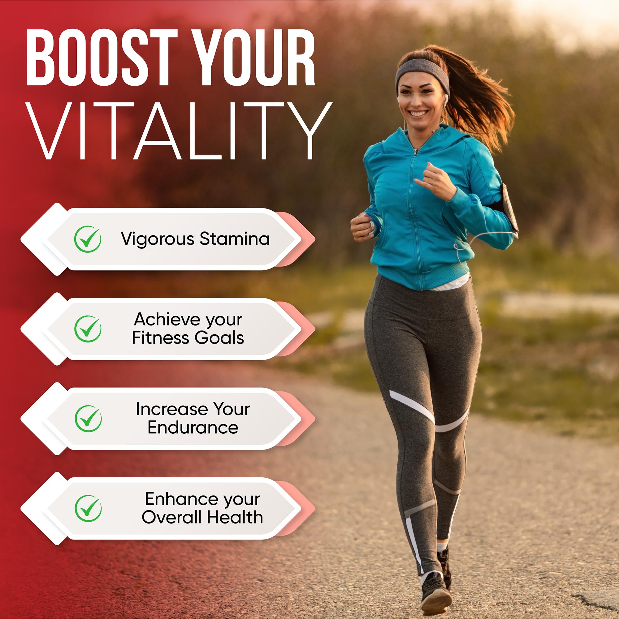 SkyFeel, Maximize Energy, Performance, Vitality and Vigorous Endurance - (10 Pk) Made in The USA