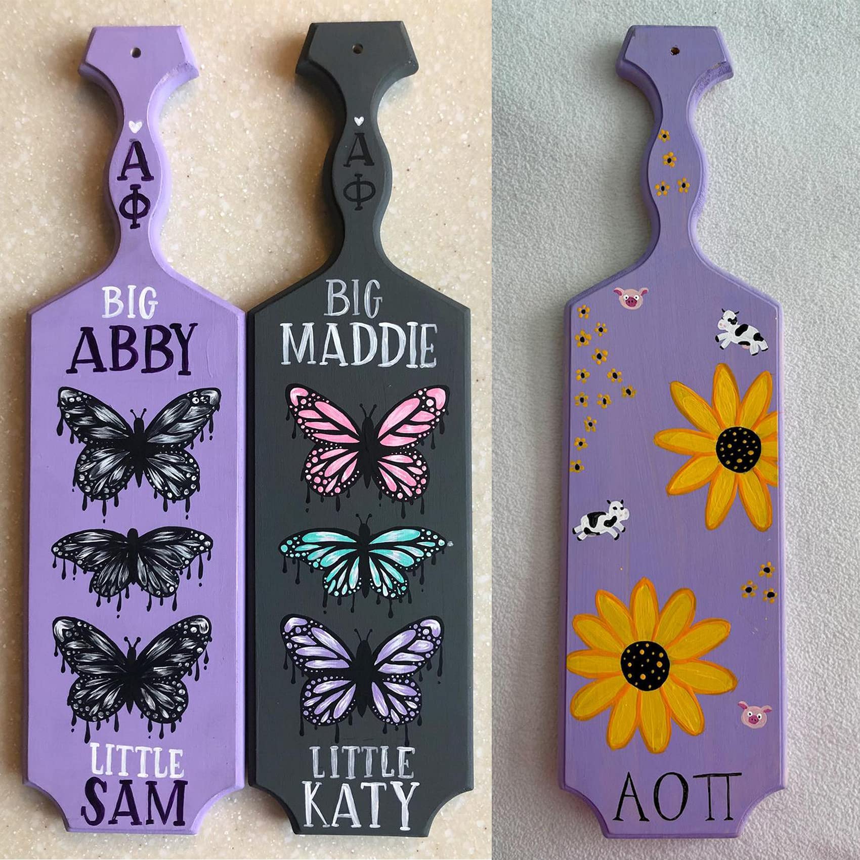 VENESUN 18 Inch Greek Fraternity Paddle, Unfinished Pine Wood Paddle, Solid Wooden Sorority Paddle, Frat Paddle