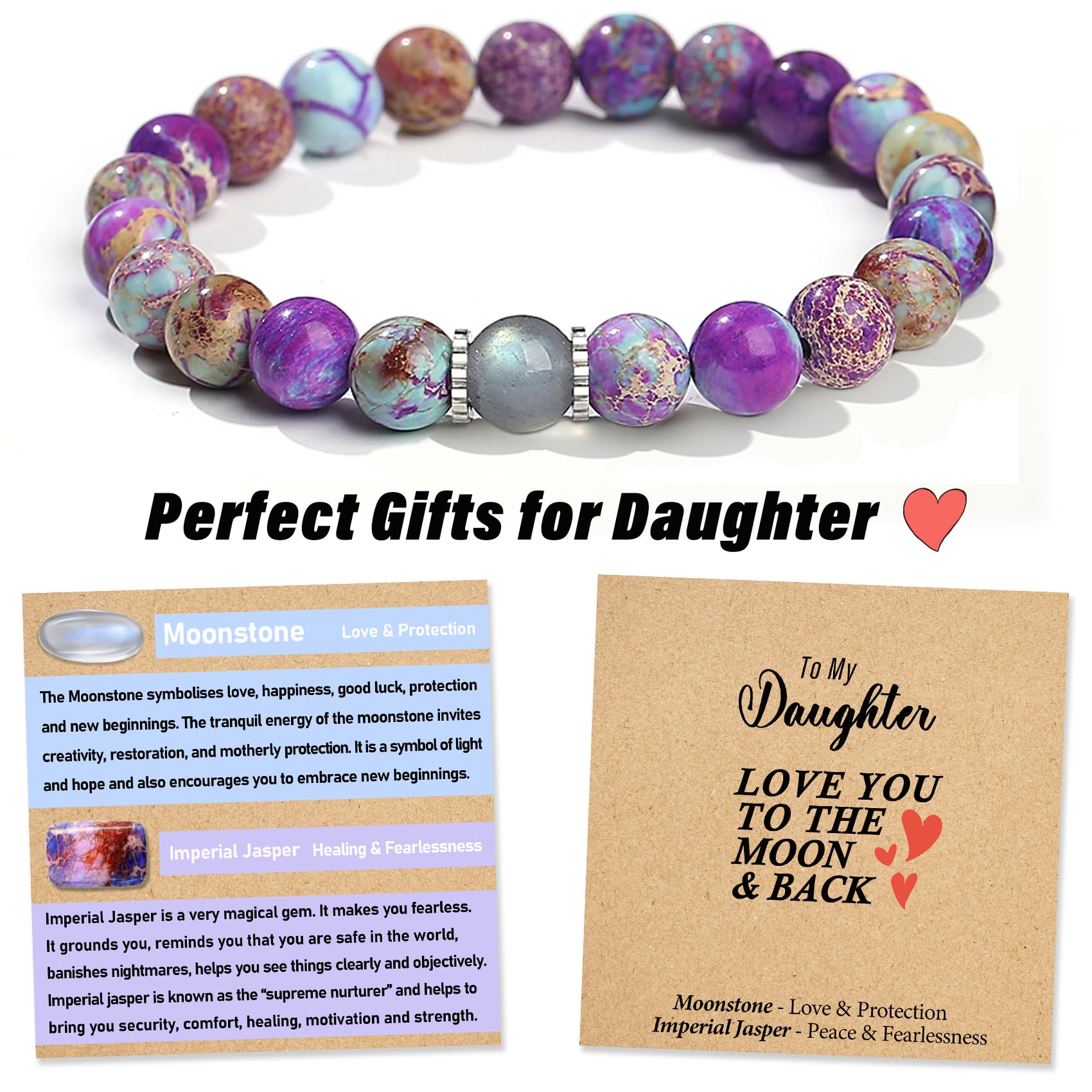 THEMEROL Stocking Stuffers for Teens Girls Gifts Christmas Teenage Girls Present Beaded Bracelets Women 12 14 16 Years Old Daughter Gift from Mom Birthday Gift Her Confirmation Easter Valentine Day